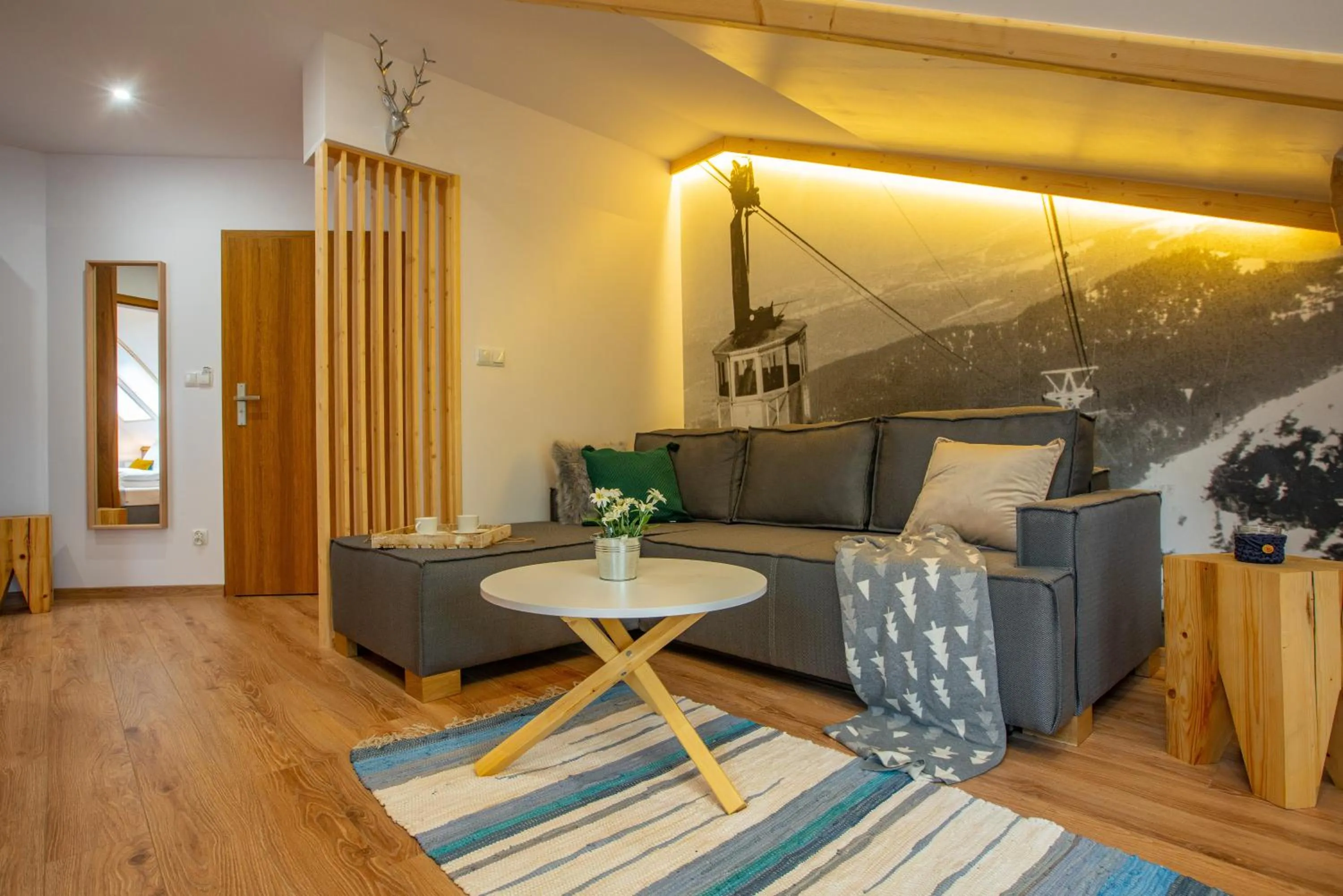 Living room in Stacja Zakopane - Apartamenty w centrum