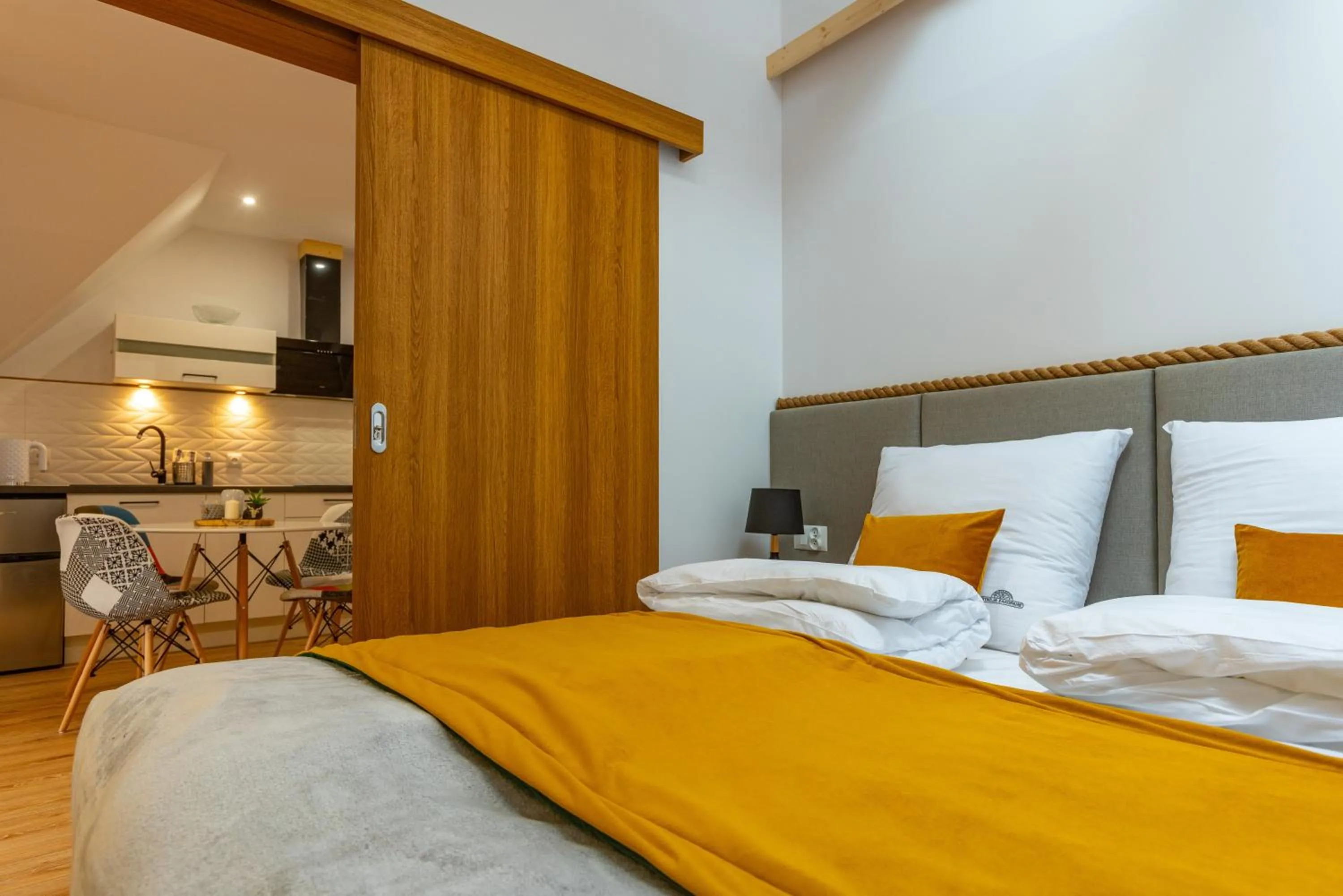 Bedroom, Bed in Stacja Zakopane - Apartamenty w centrum