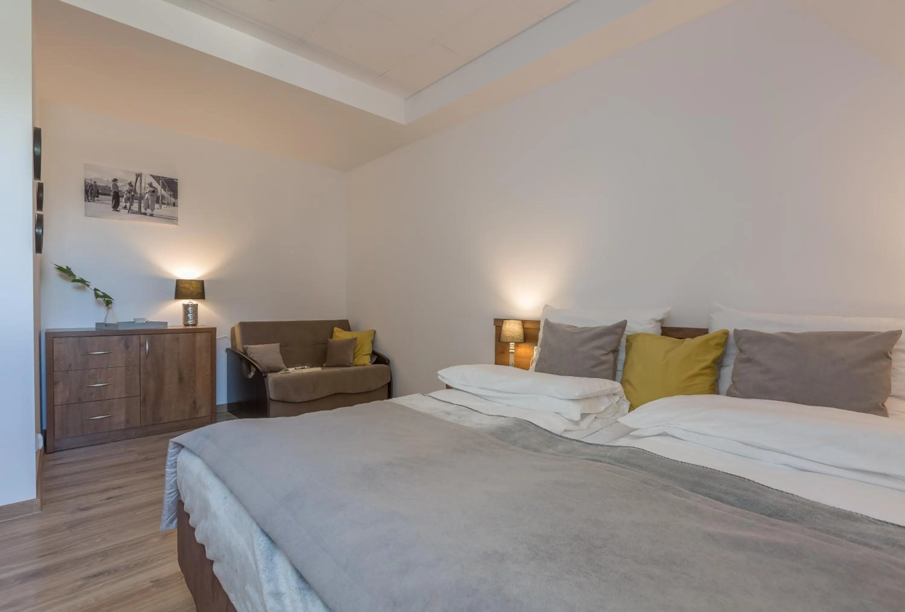 Bed in Stacja Zakopane - Apartamenty w centrum