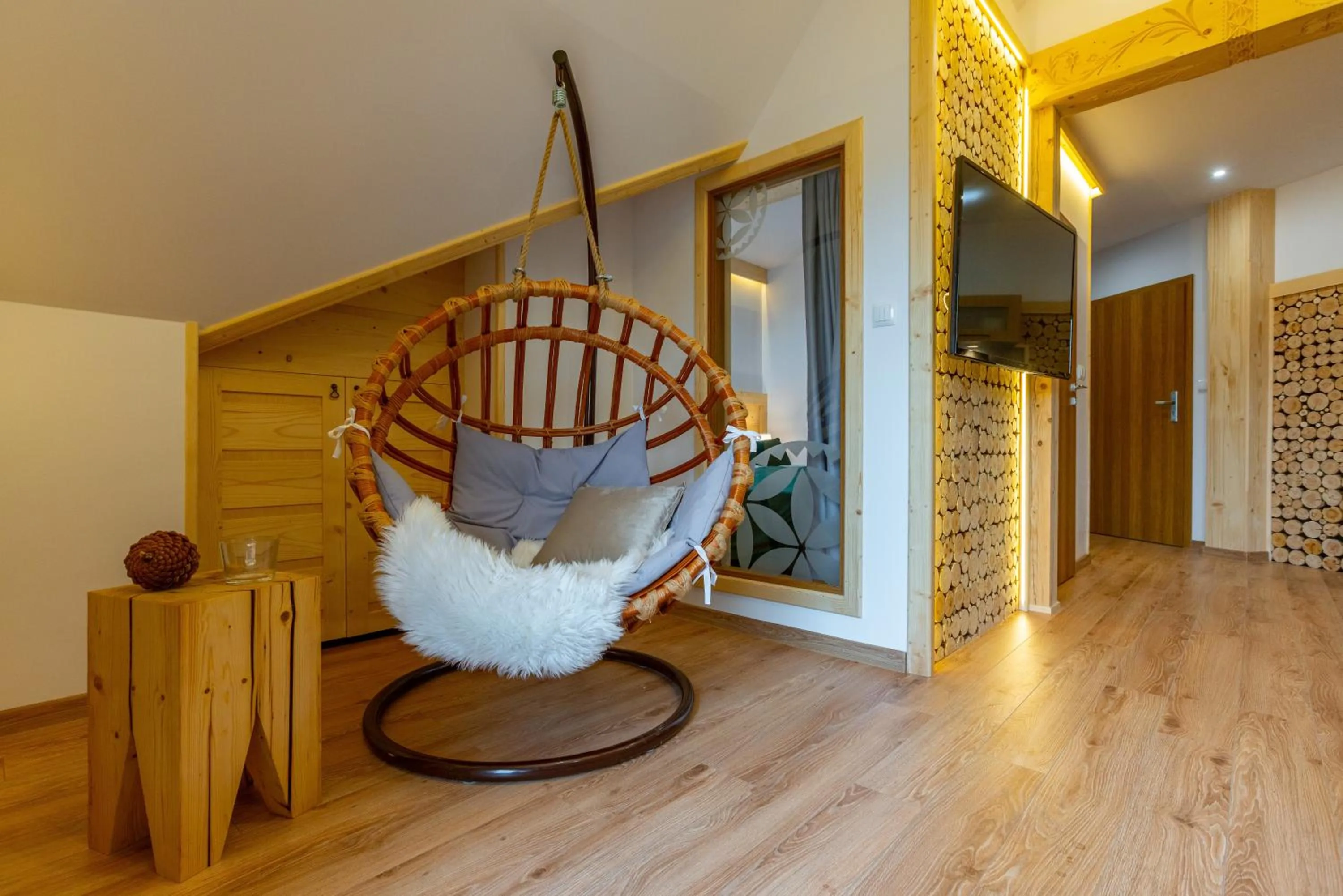 Seating area in Stacja Zakopane - Apartamenty w centrum