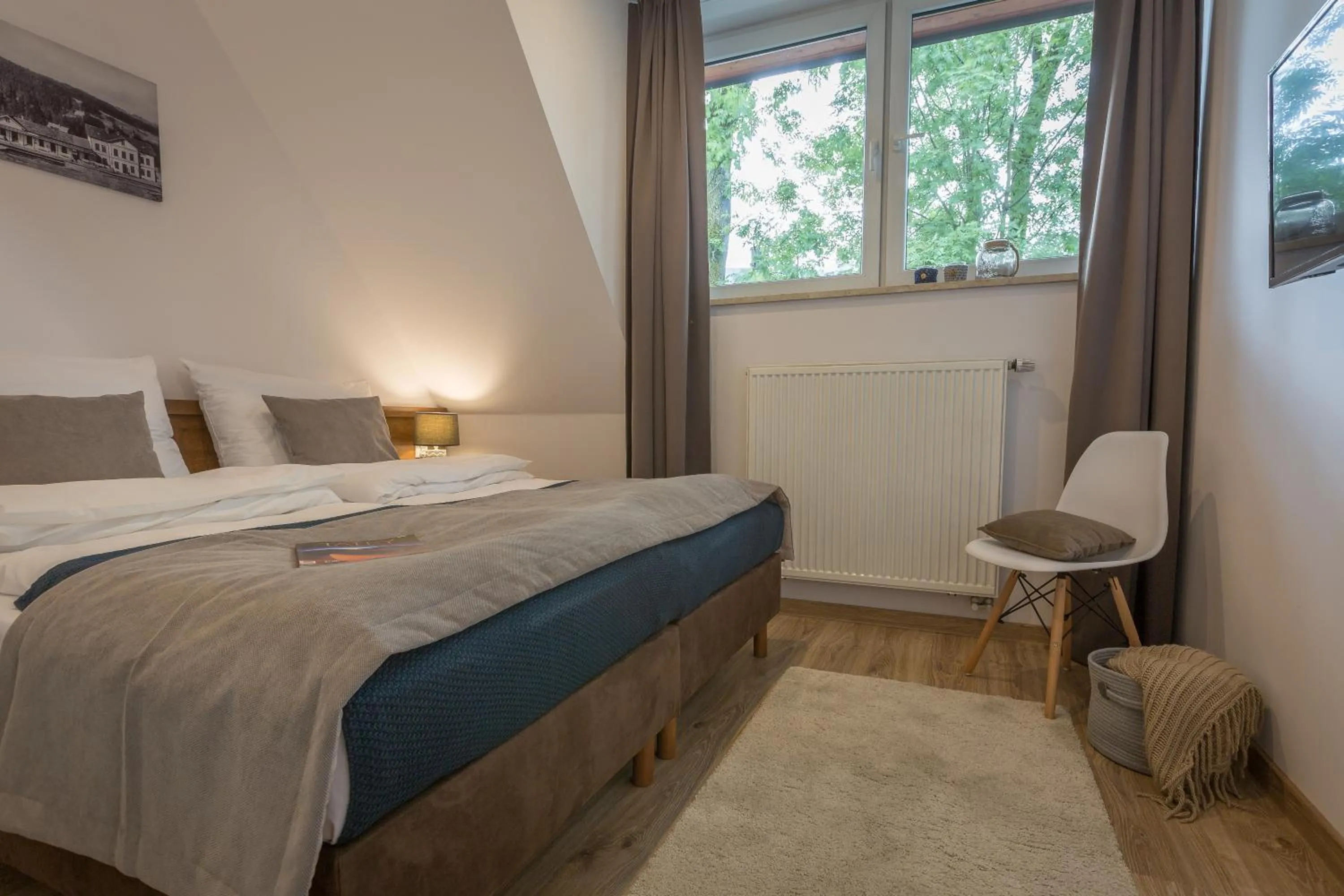 Bedroom, Bed in Stacja Zakopane - Apartamenty w centrum