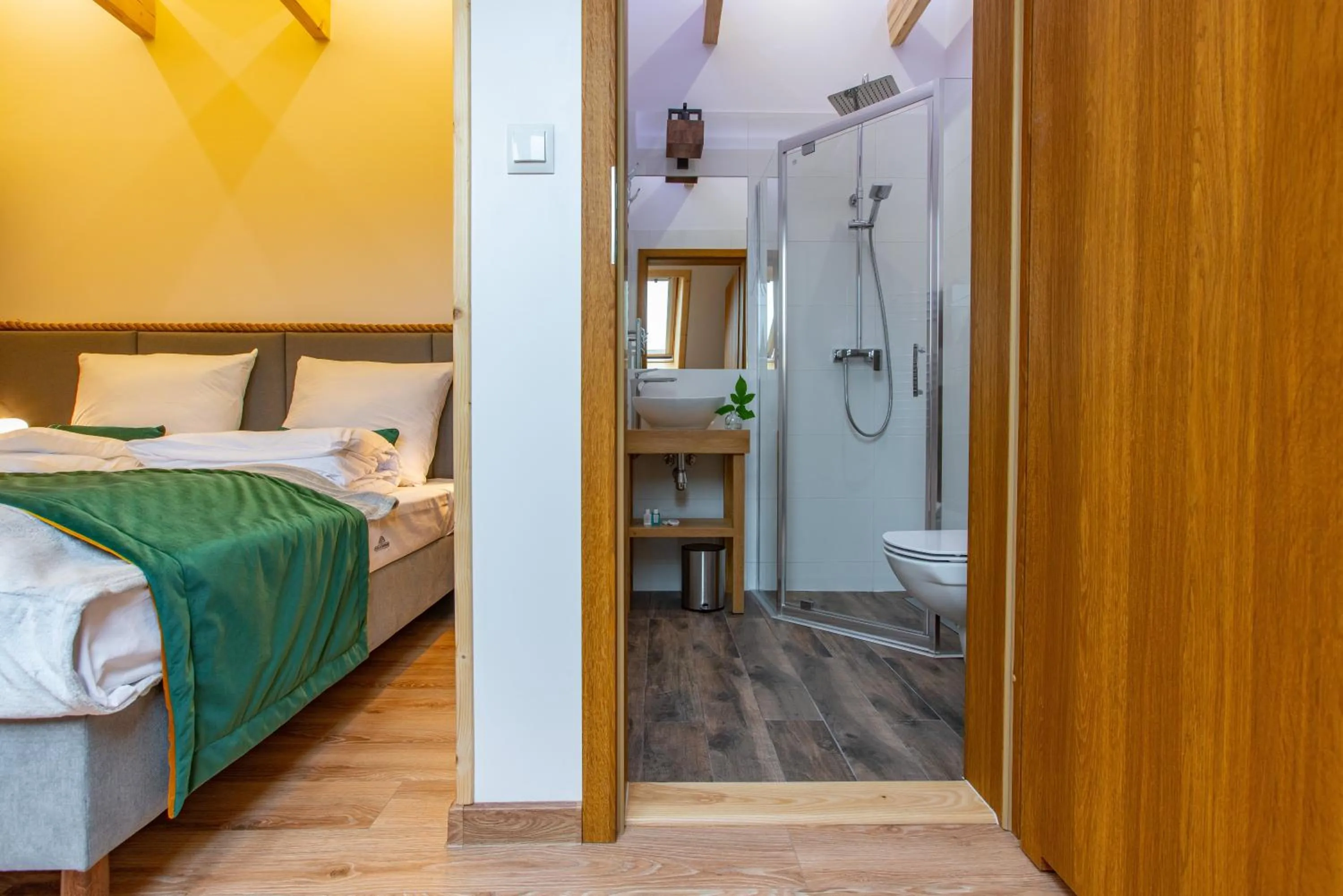 Photo of the whole room, Bed in Stacja Zakopane - Apartamenty w centrum