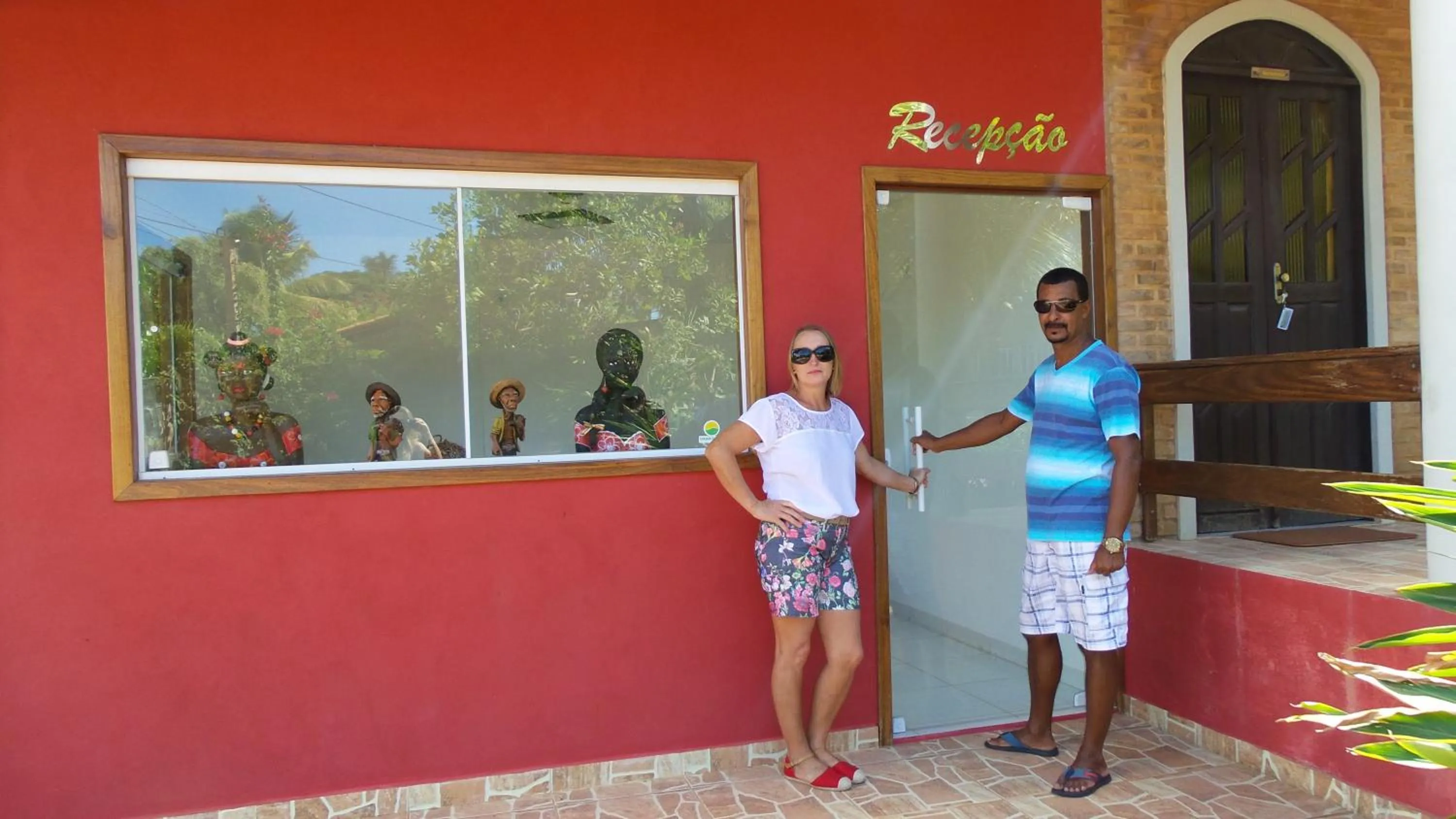 Lobby or reception in Pousada Rio e Mar