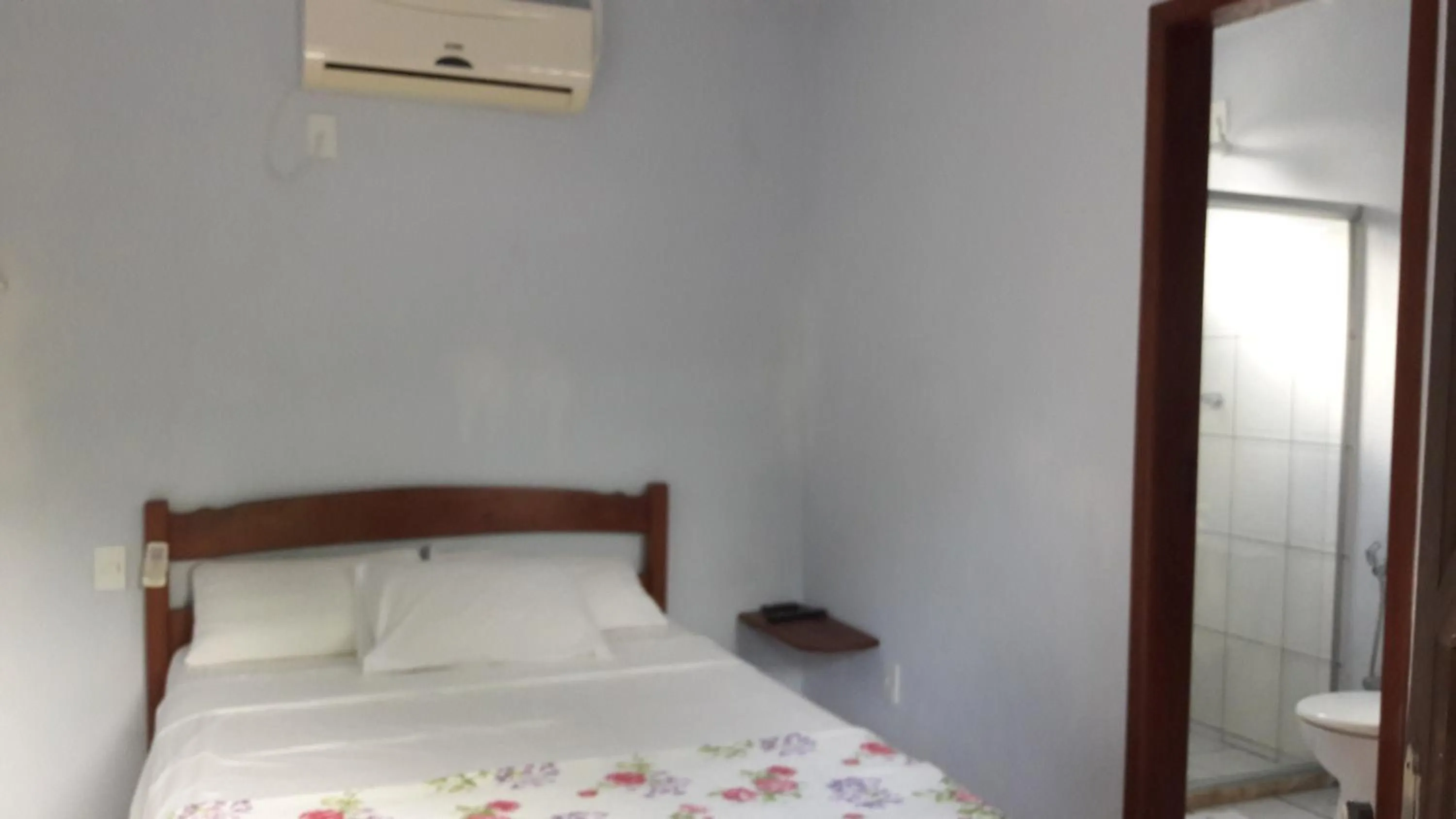 Bed in Pousada Rio e Mar