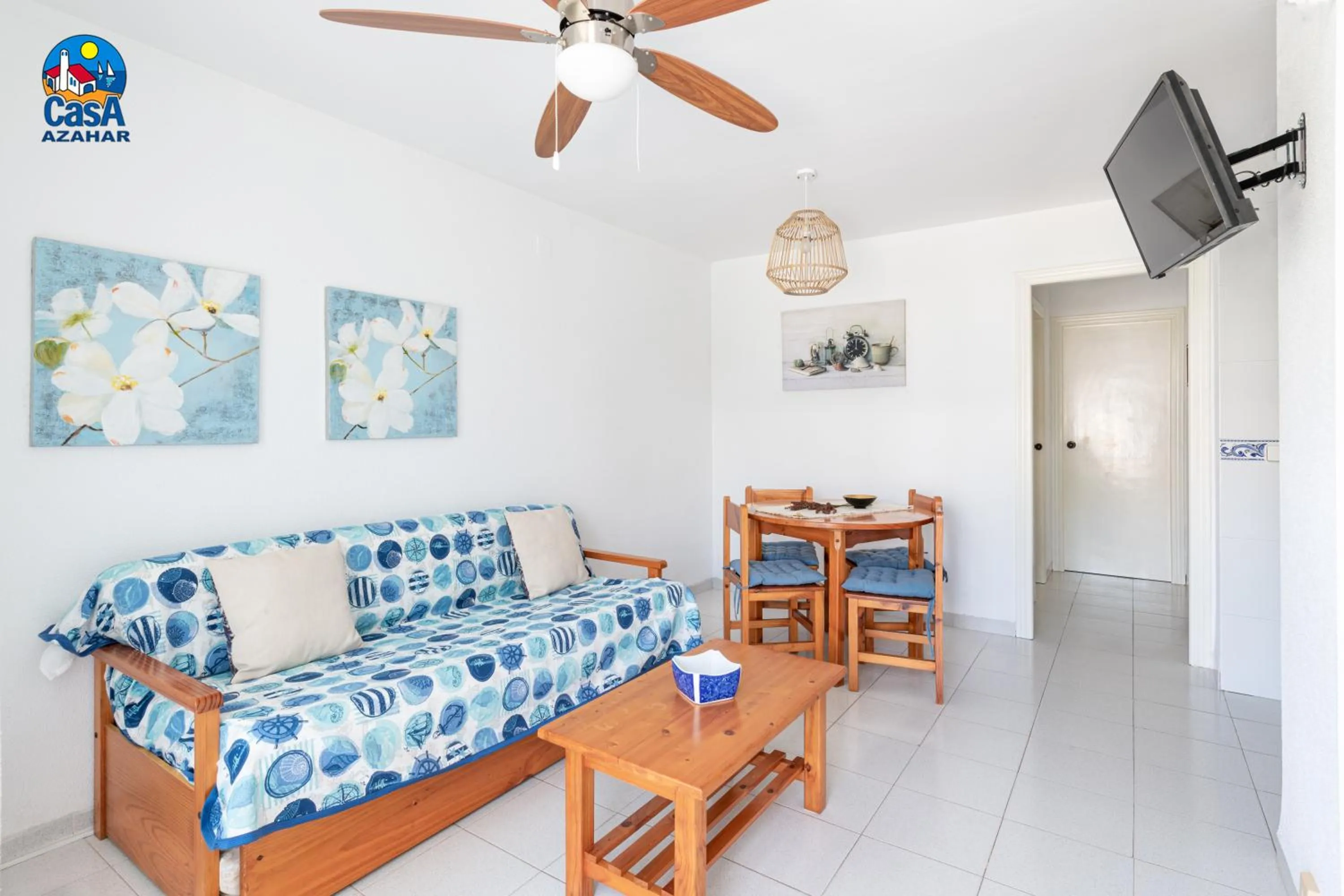 Living room in Apartamentos EL Rocio Casa Azahar