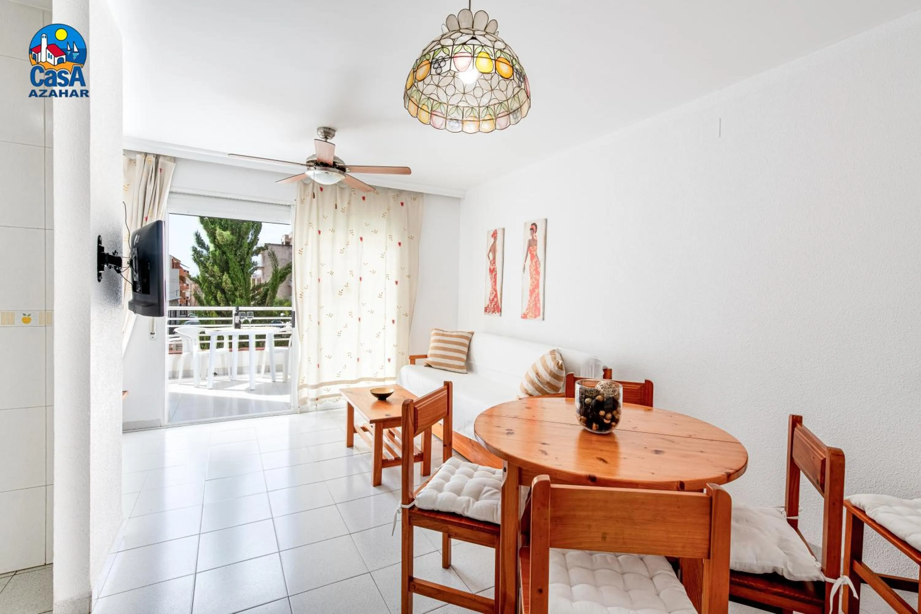 Living room in Apartamentos EL Rocio Casa Azahar