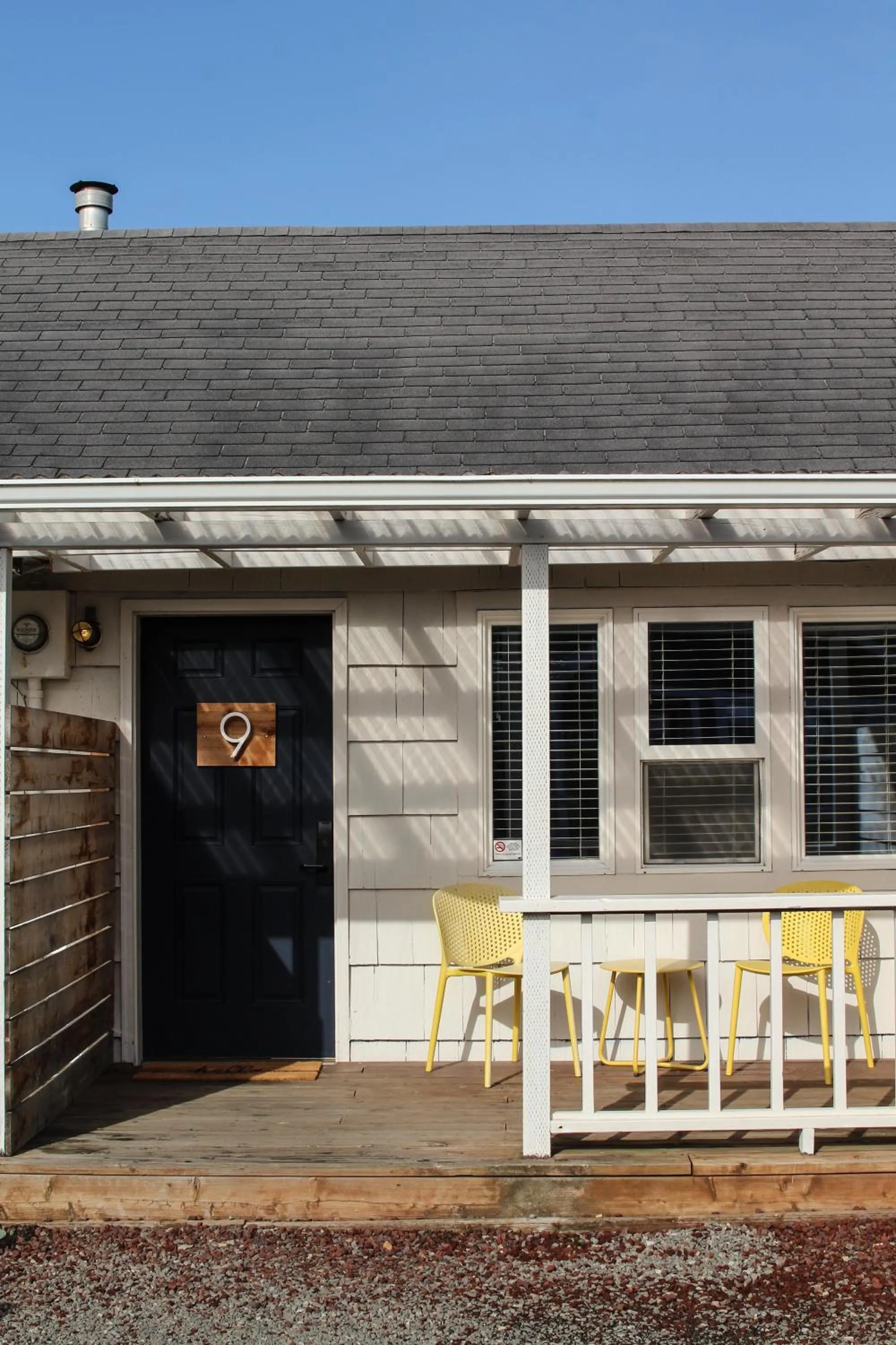 Patio in Boardwalk Cottages