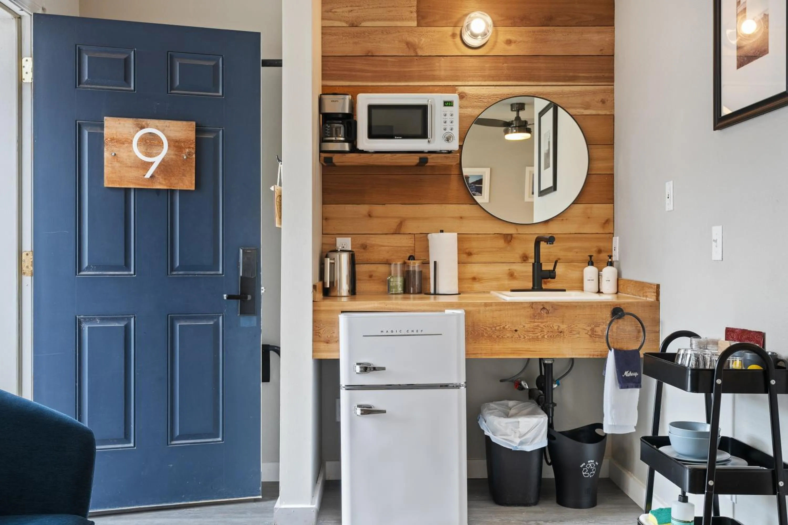 minibar in Boardwalk Cottages