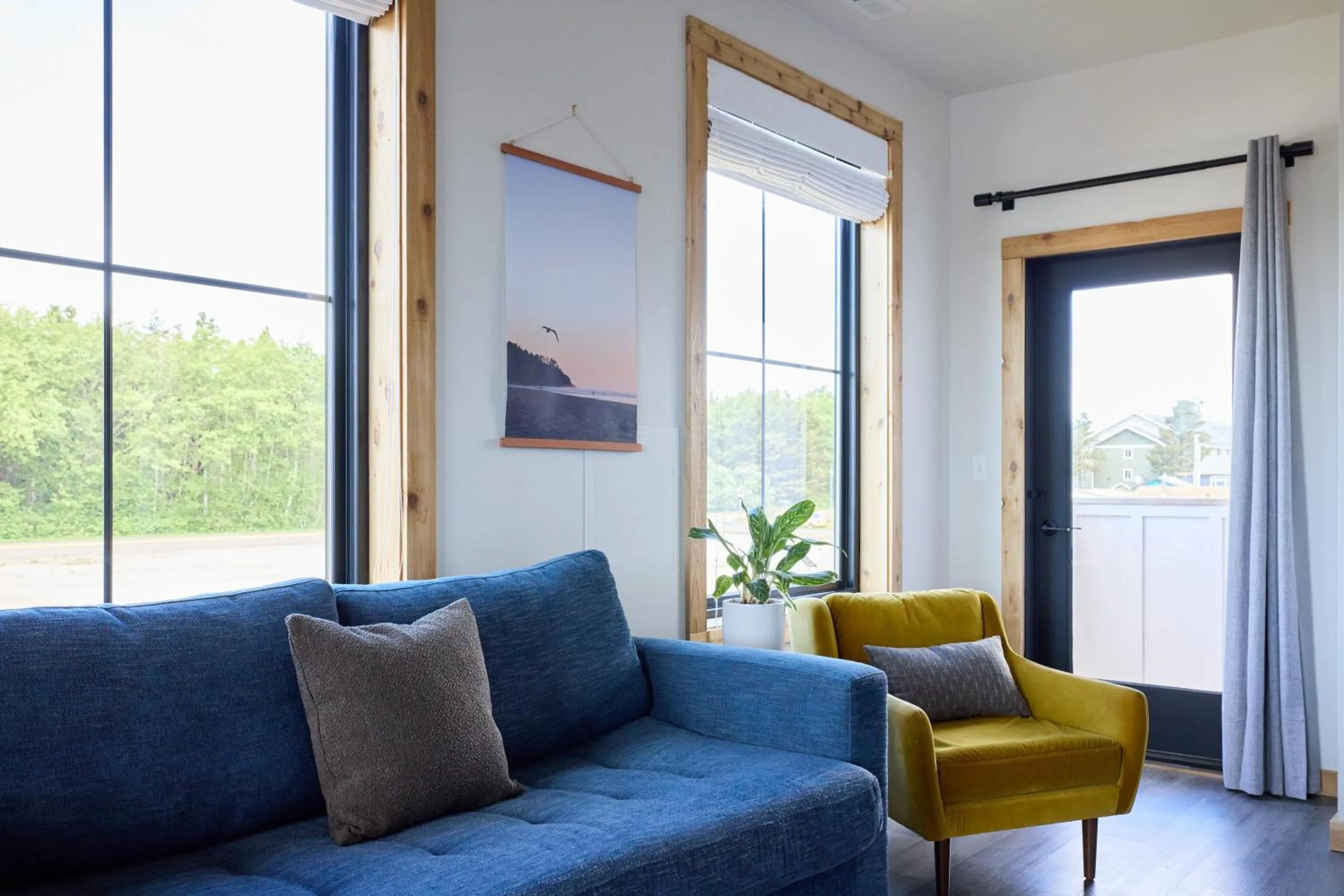 Living room in Boardwalk Cottages
