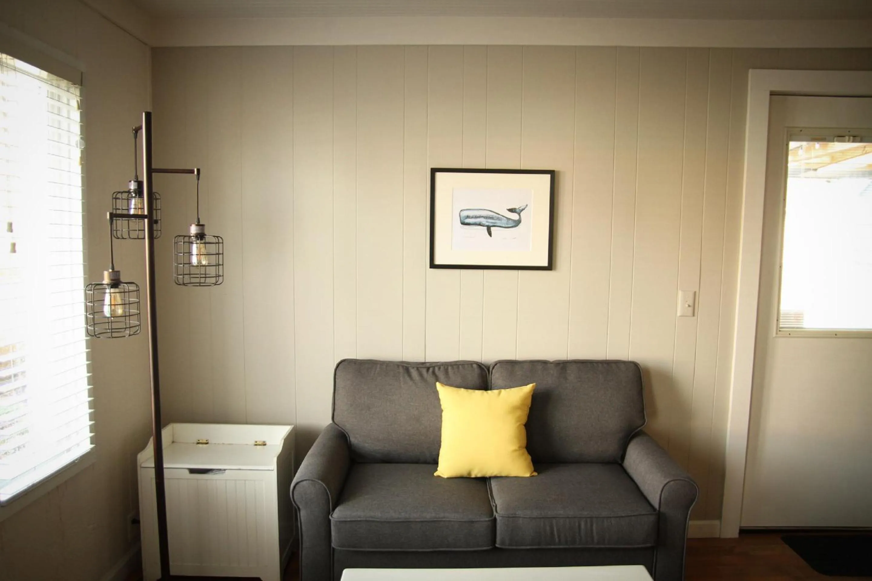 Living room in Boardwalk Cottages