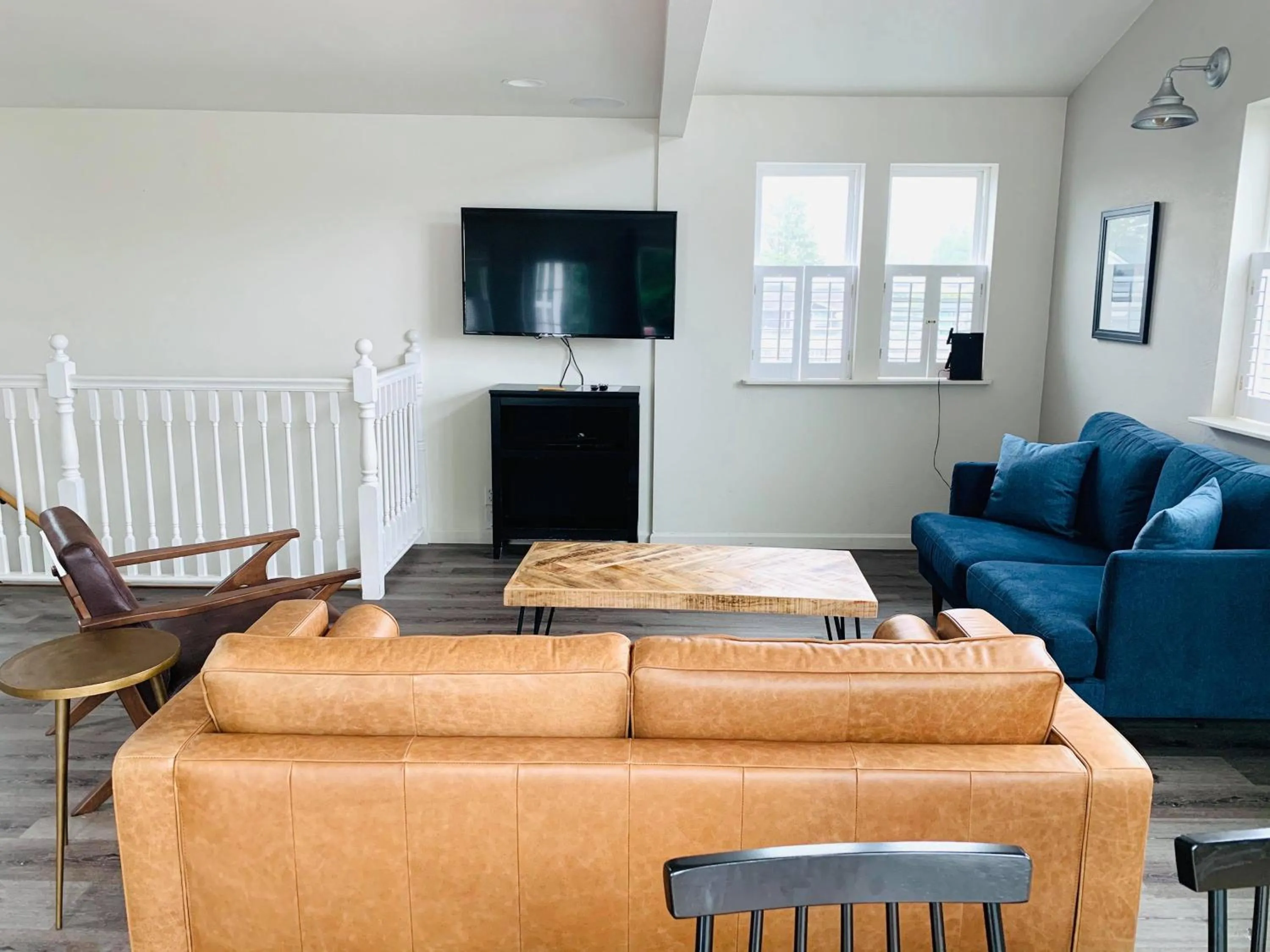 Living room in Boardwalk Cottages