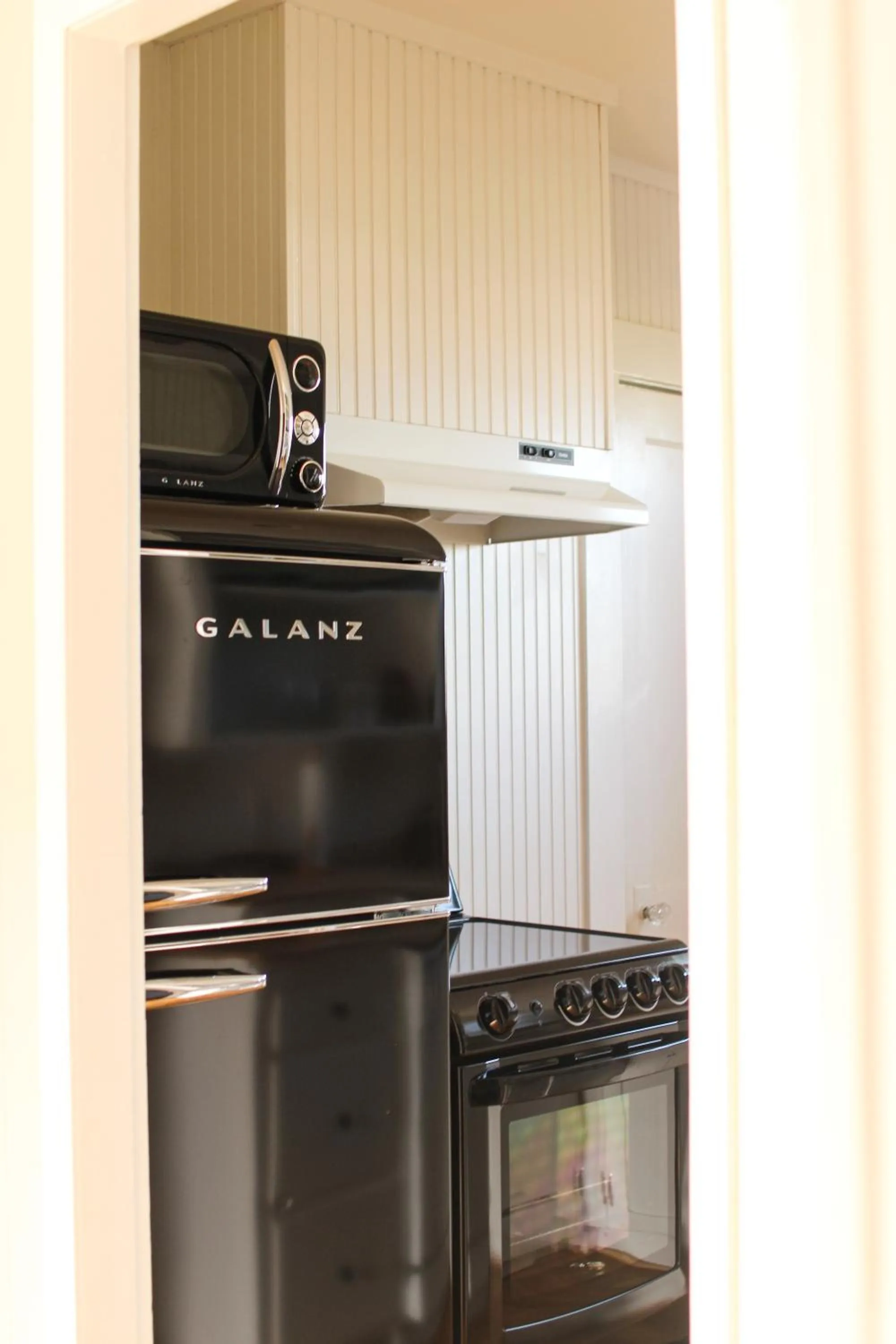 kitchen in Boardwalk Cottages