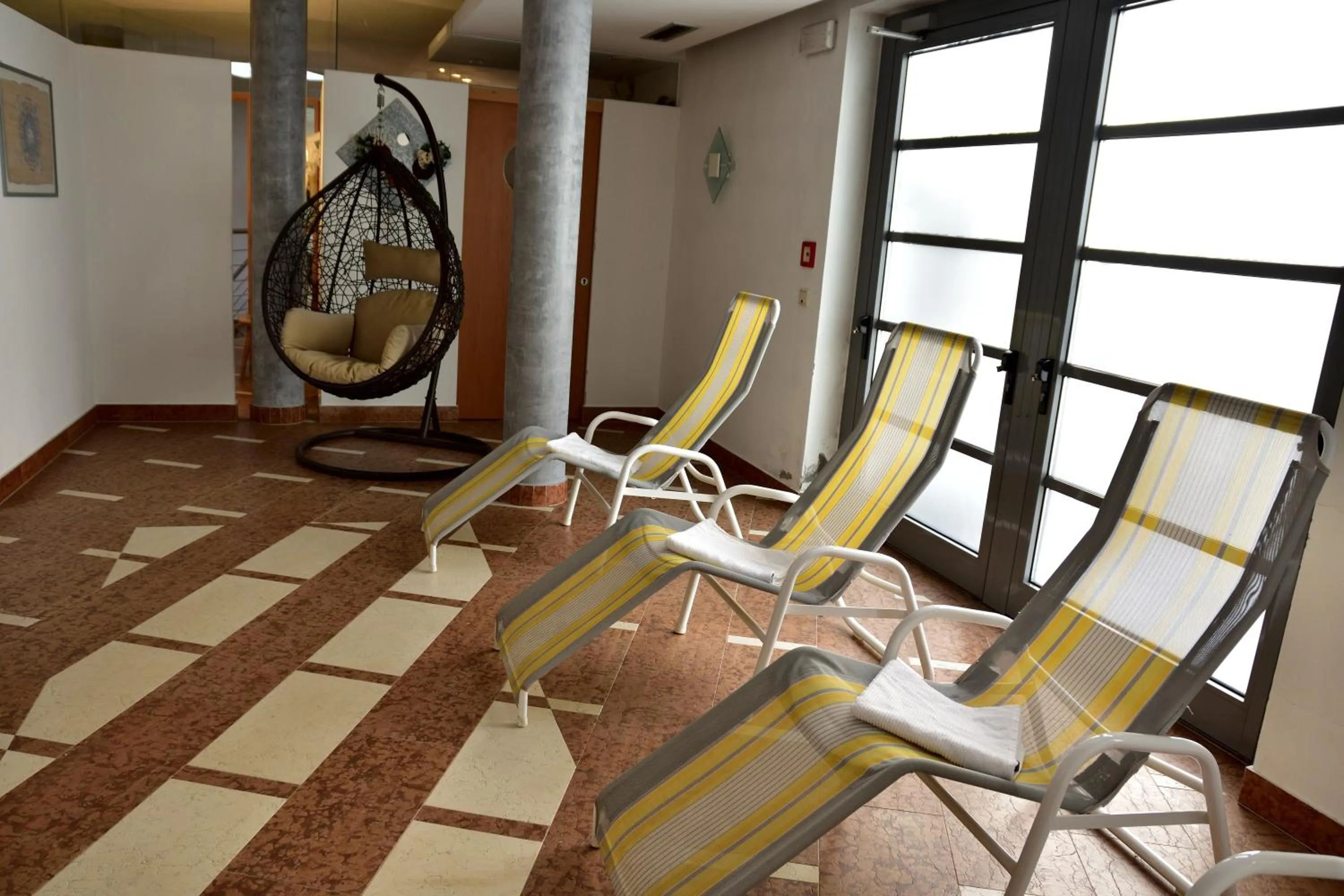 Fitness centre/facilities in Hotel Krone