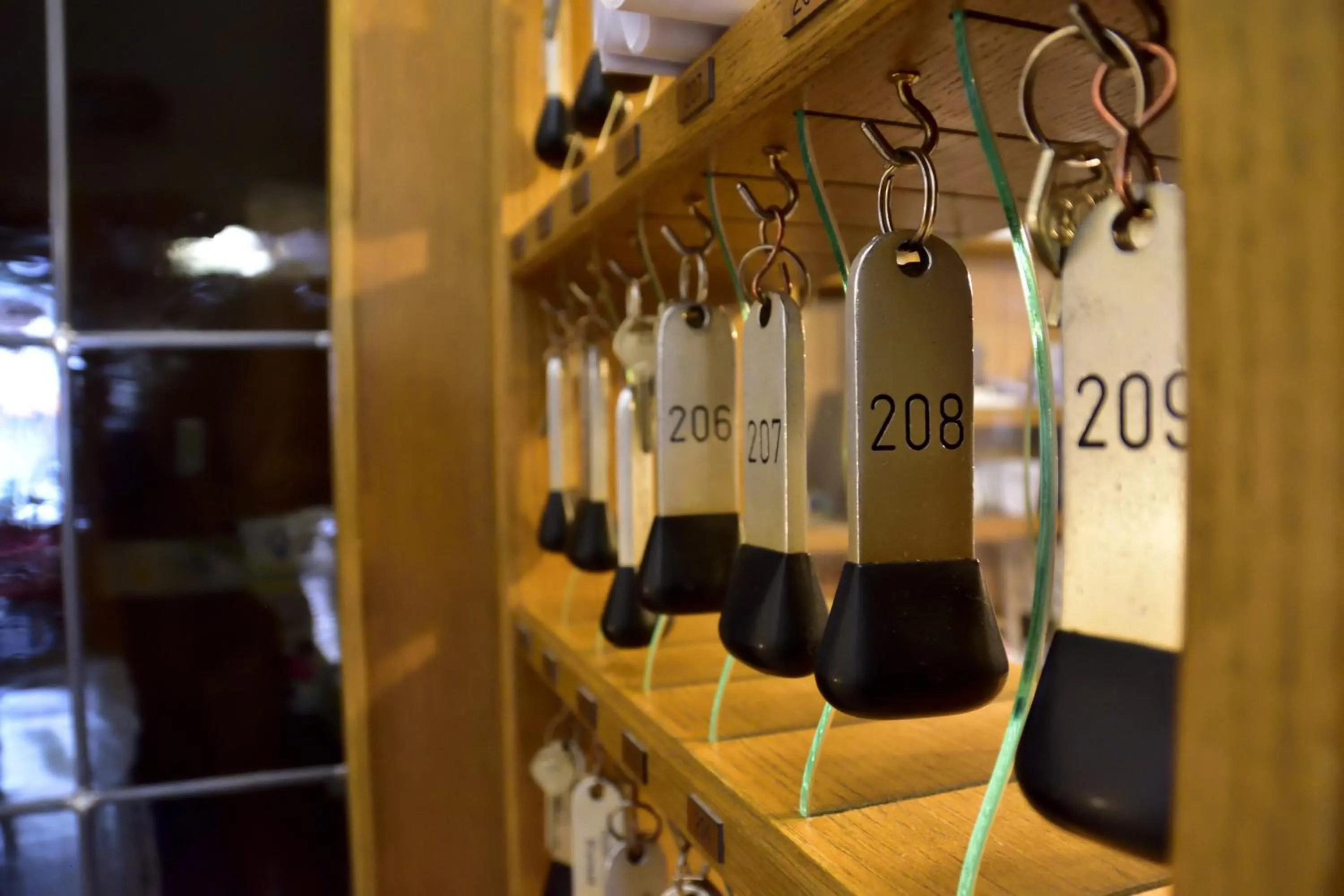 Lobby or reception in Hotel Krone