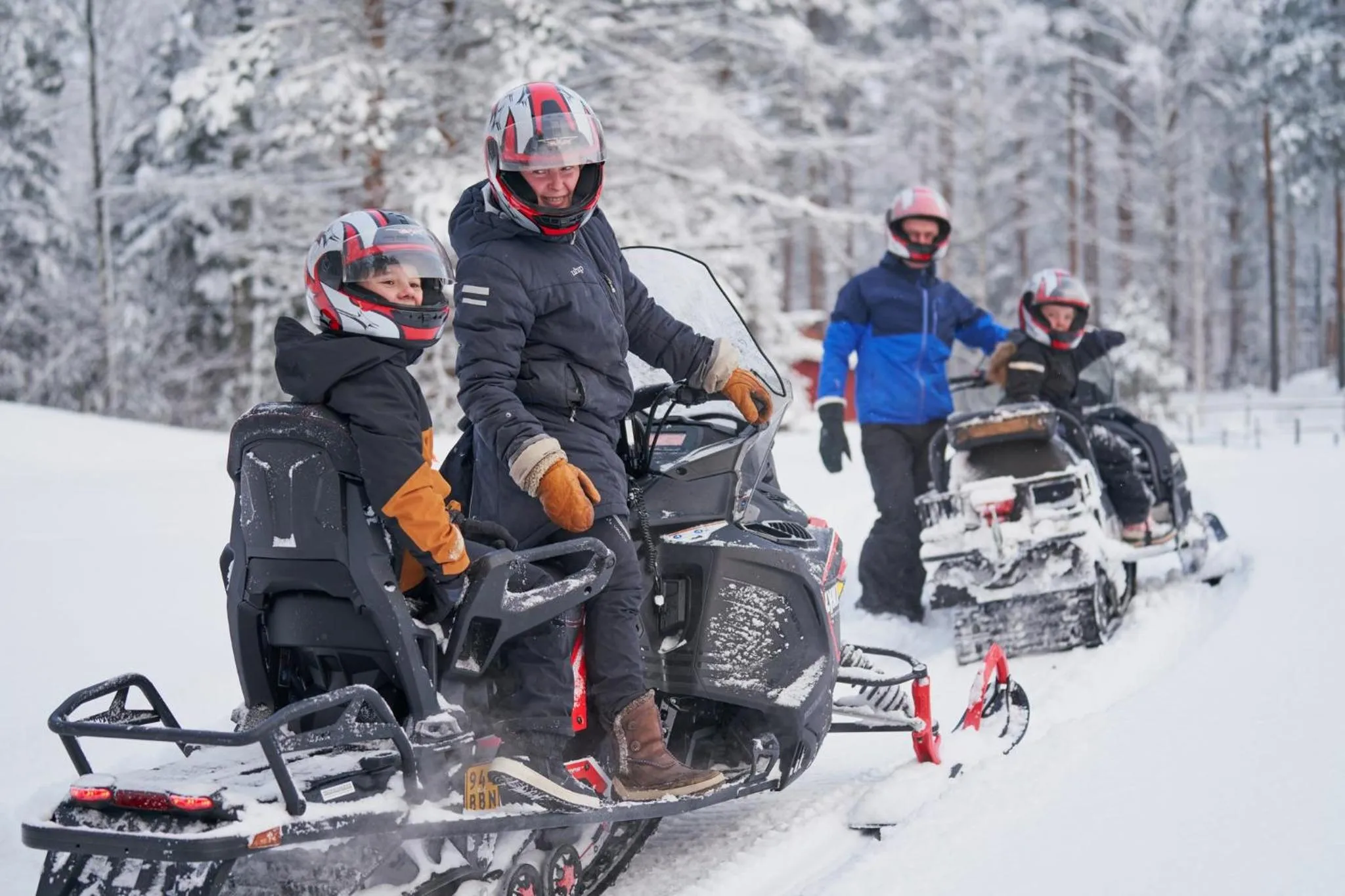 Winter in Resort Naaranlahti