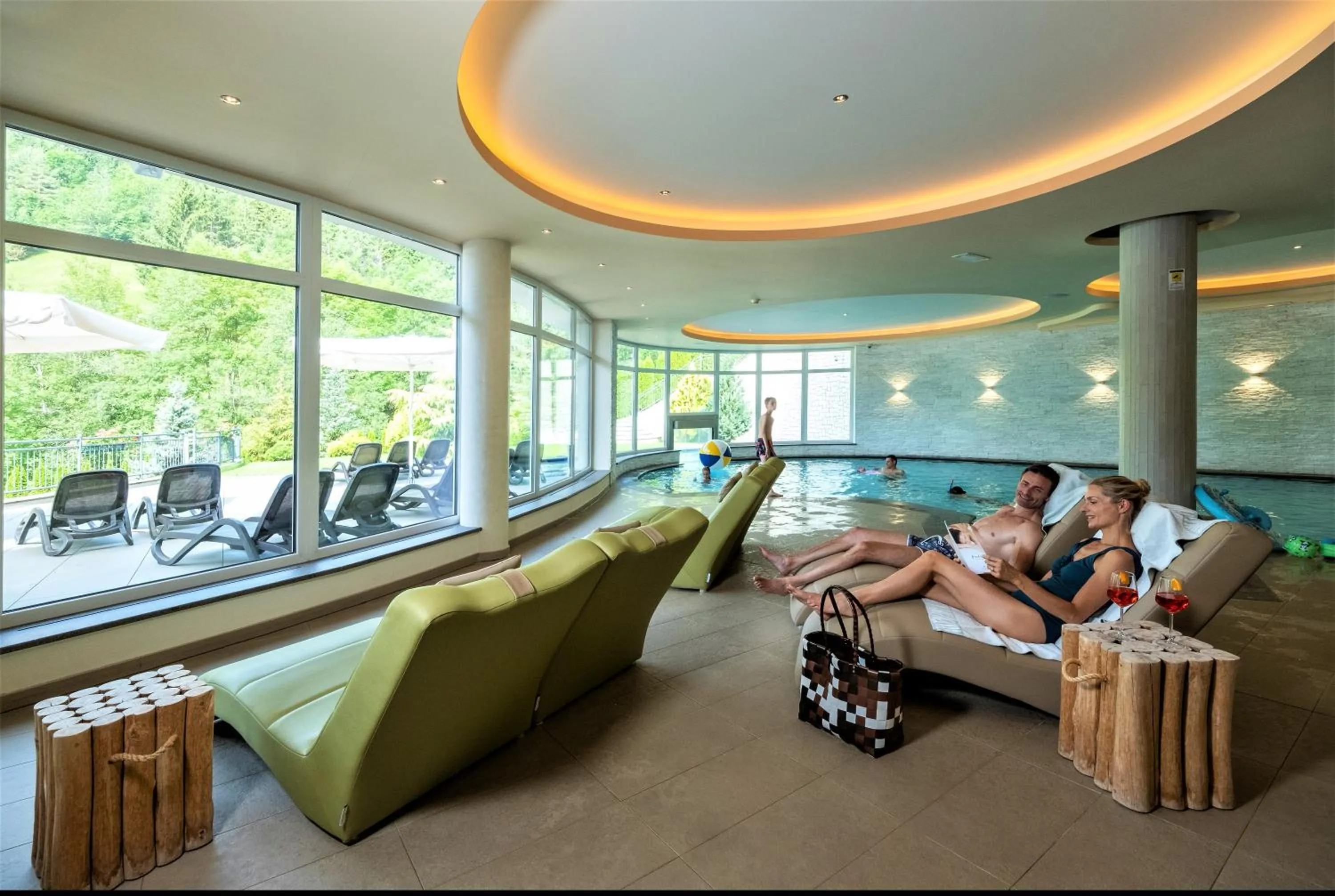 Swimming pool in Rio Stava Family Resort & Spa