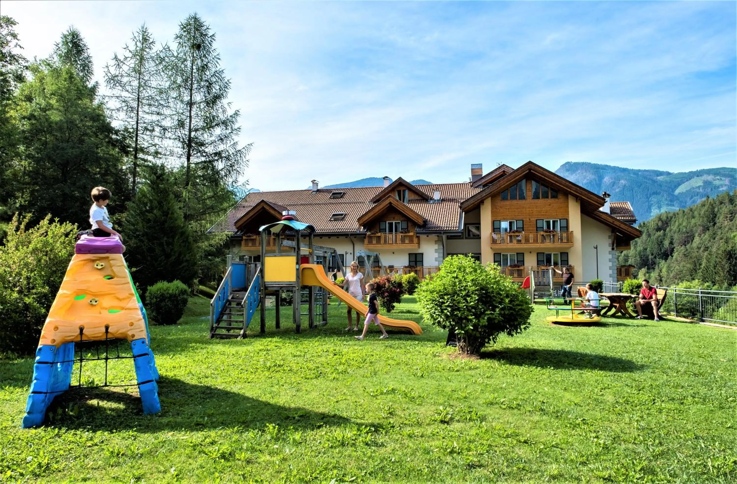Children play ground in Rio Stava Family Resort & Spa