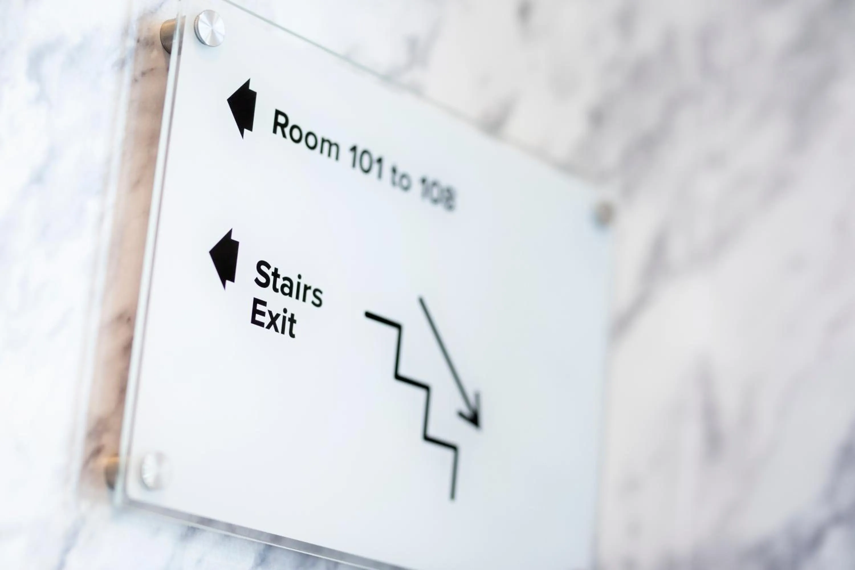 Logo/Certificate/Sign in Hotel Amerika