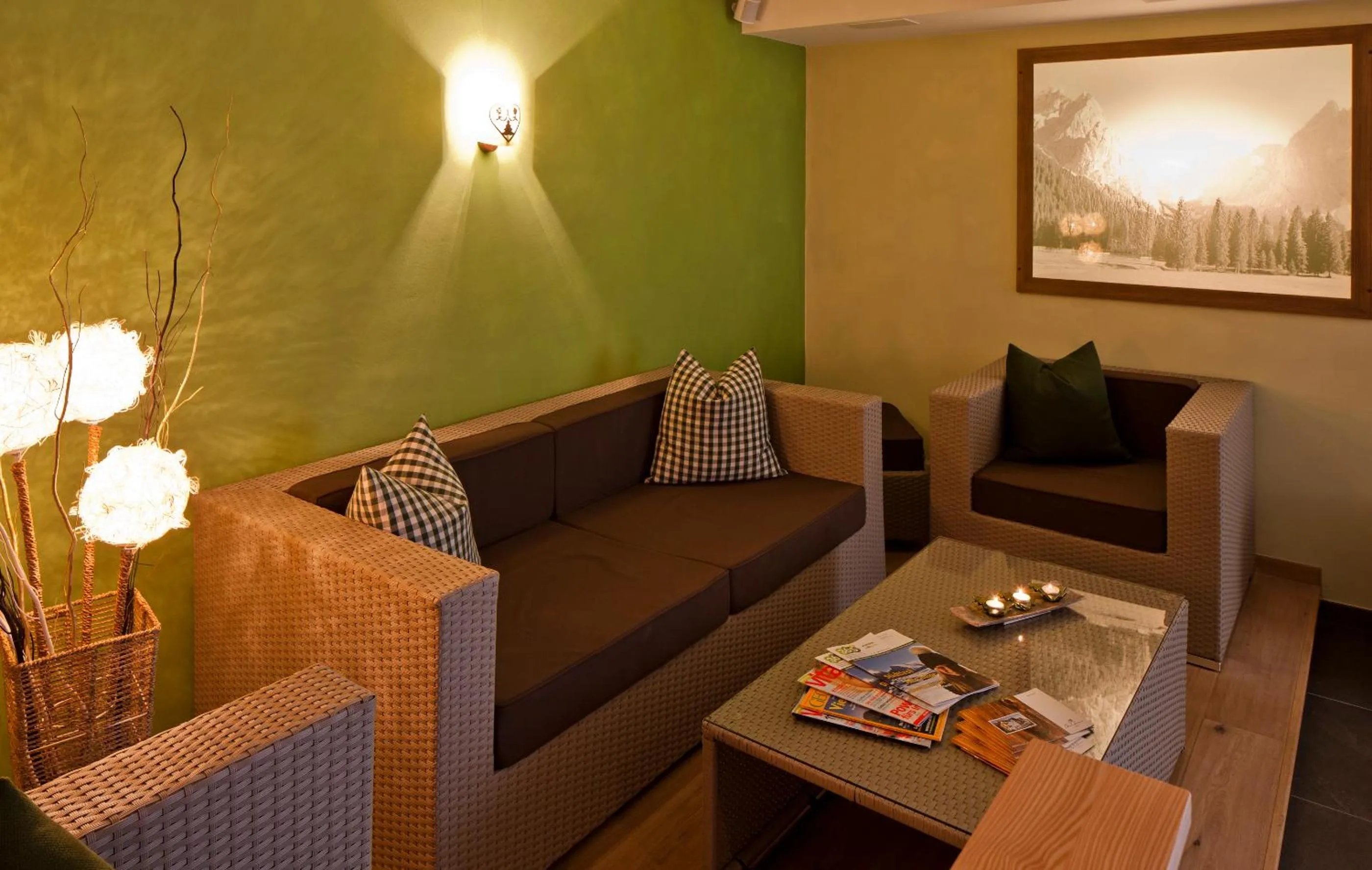 Sauna in Hotel Falken