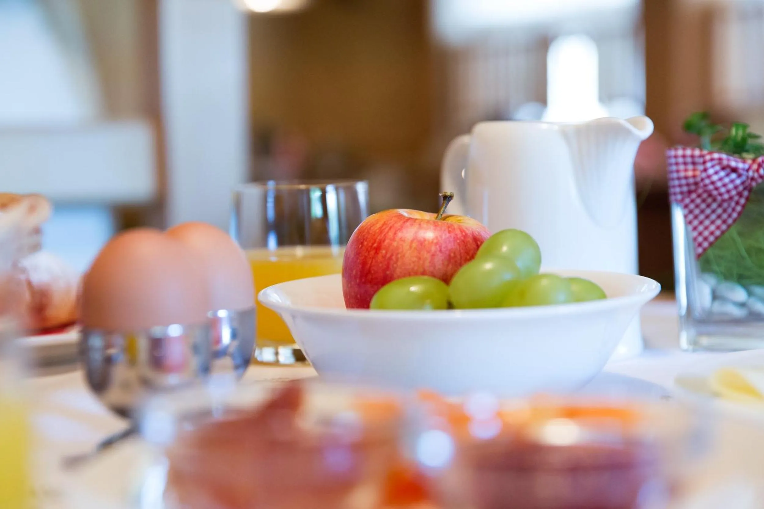 Food close-up in Hotel Falken