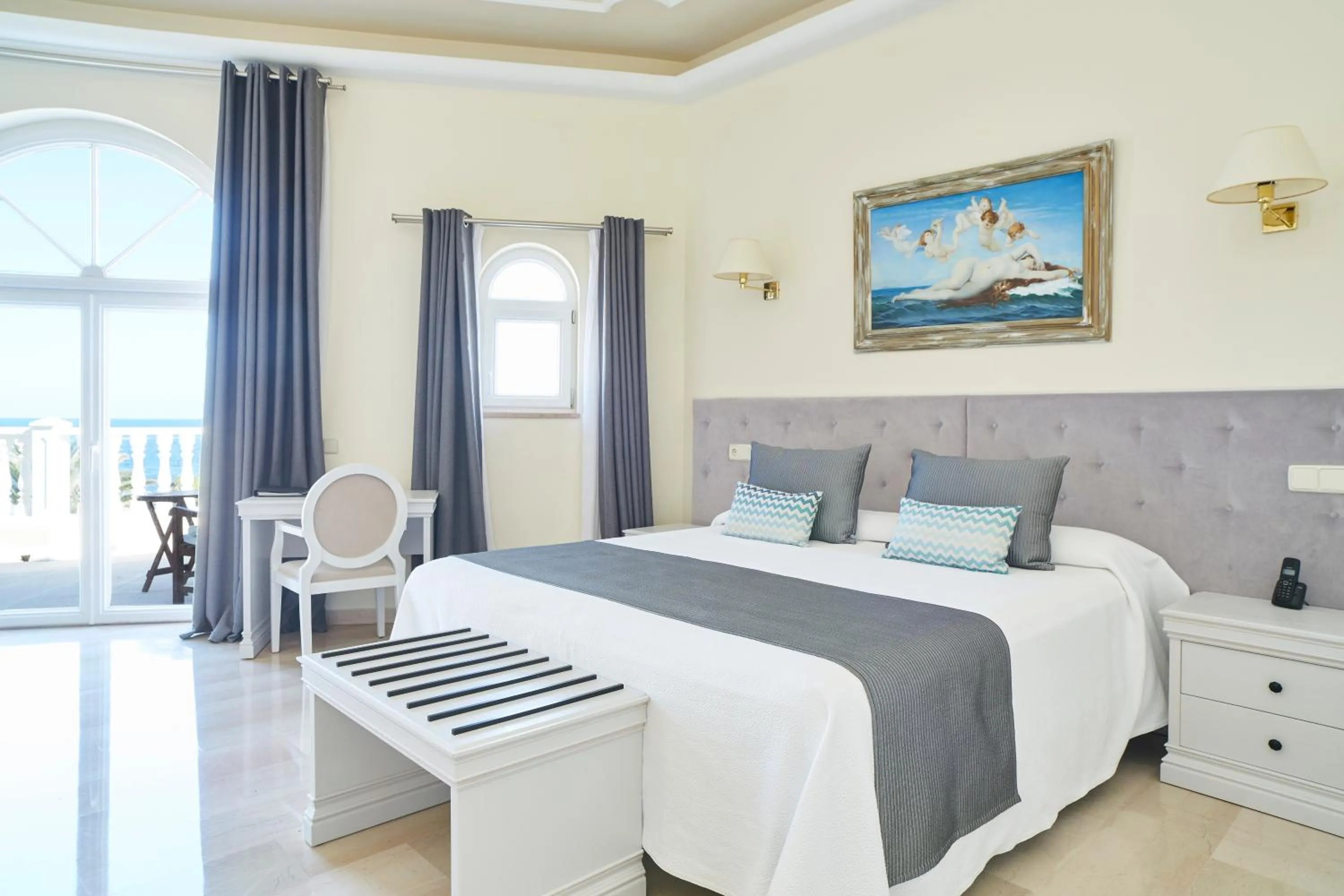 Bedroom, Bed in Grand Hotel Palladium Santa Eulalia del Rio