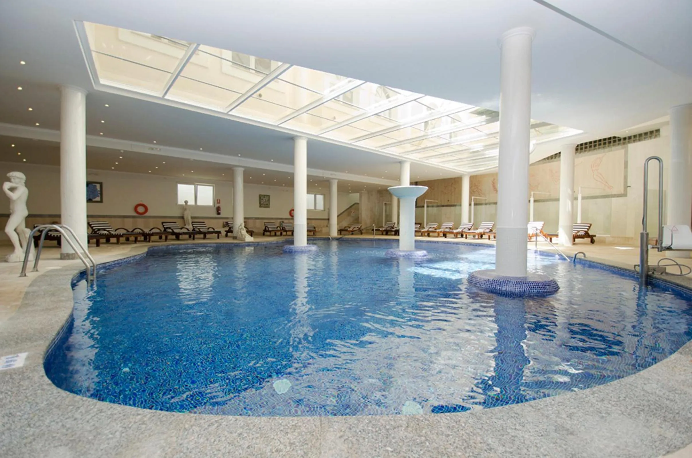 Swimming pool in Grand Hotel Palladium Santa Eulalia del Rio