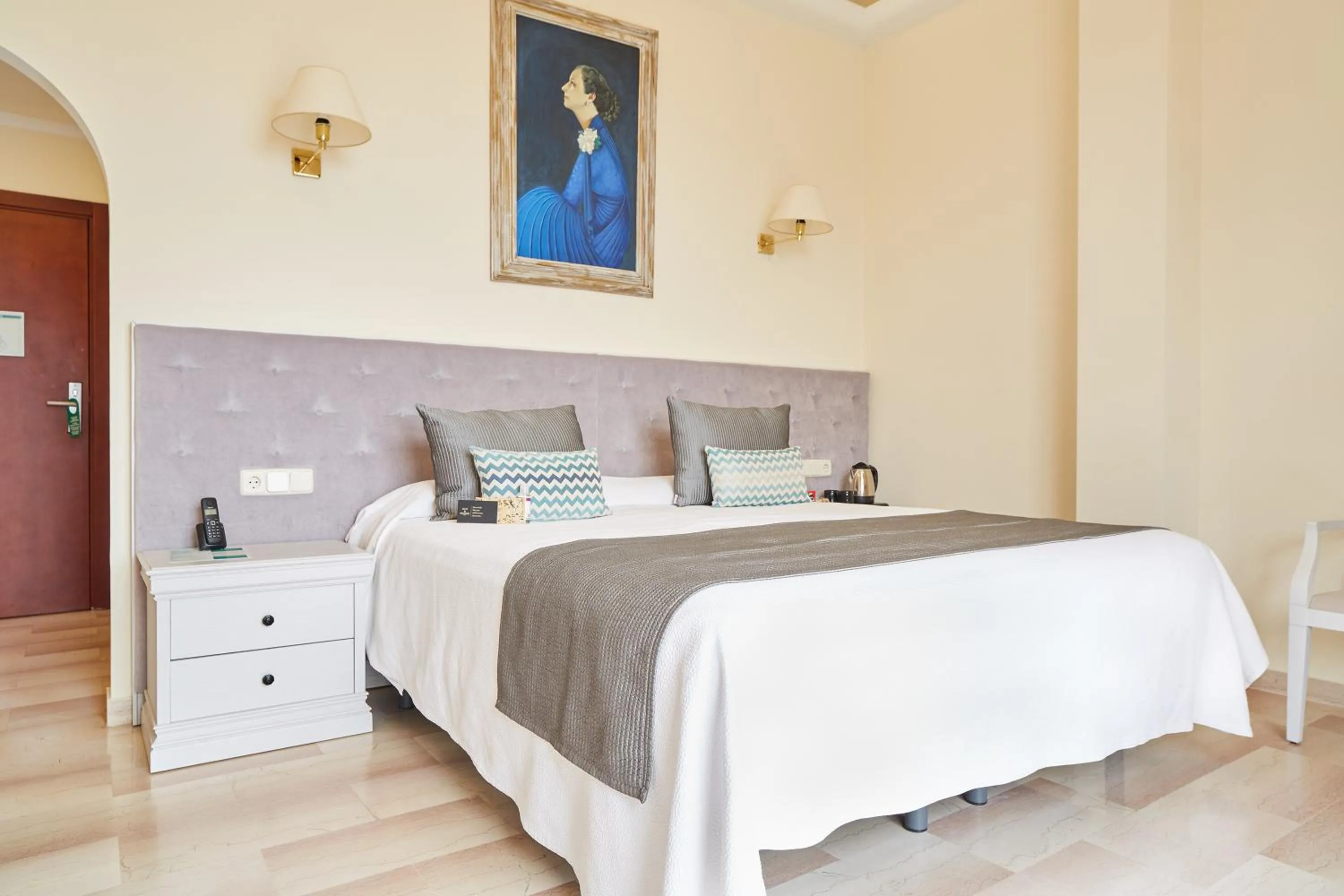 Bedroom, Bed in Grand Hotel Palladium Santa Eulalia del Rio