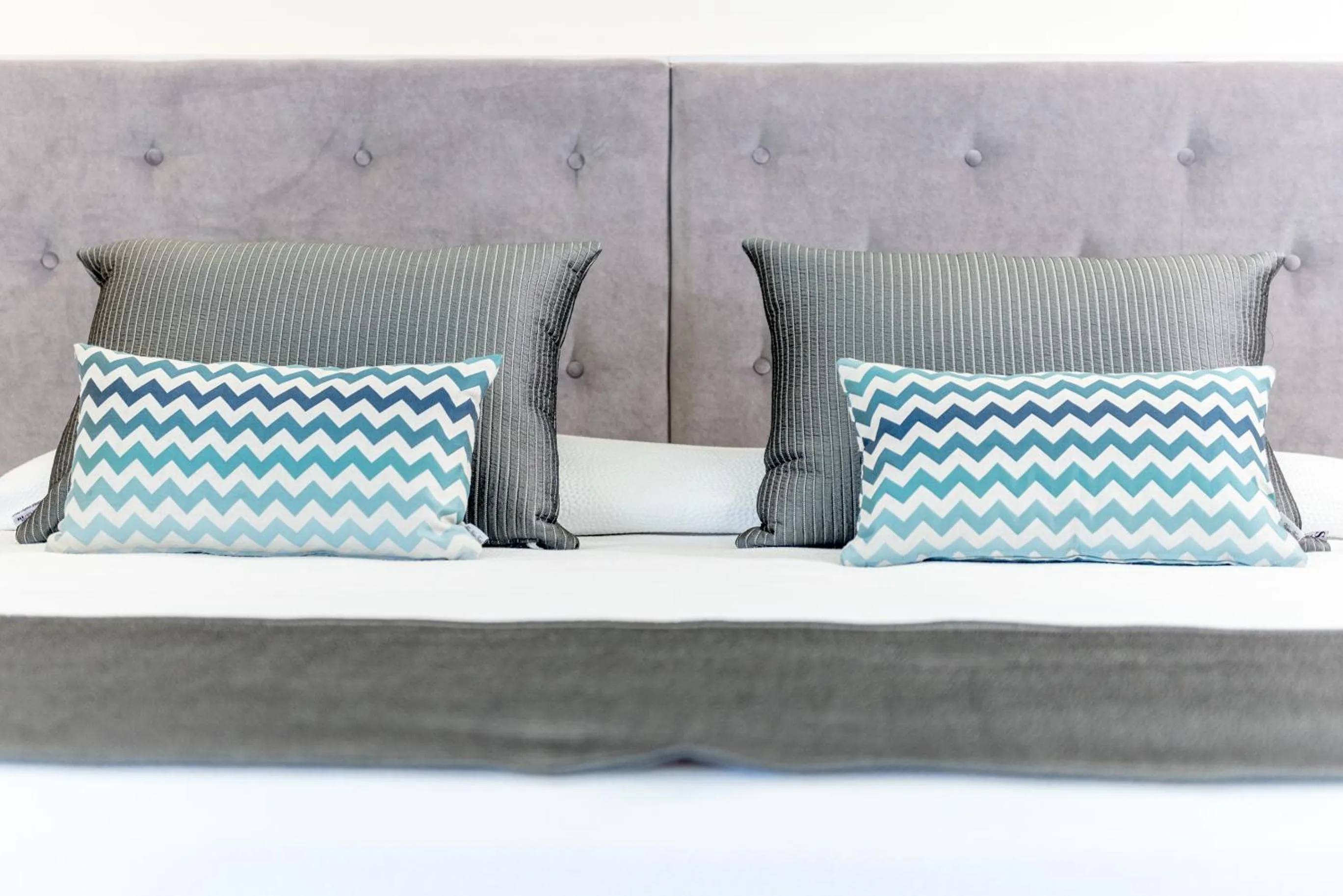 Decorative detail, Bed in Grand Hotel Palladium Santa Eulalia del Rio