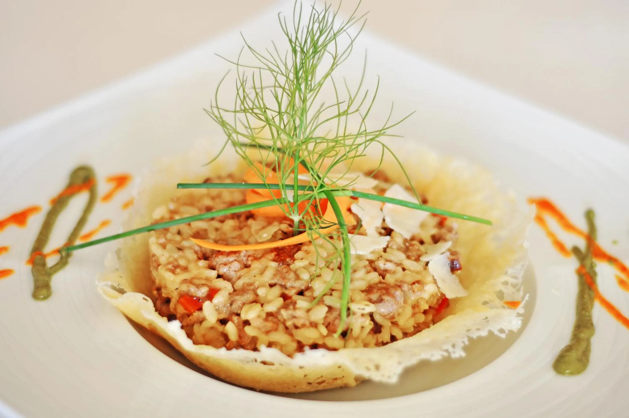 Food close-up in Grand Hotel Palladium Santa Eulalia del Rio