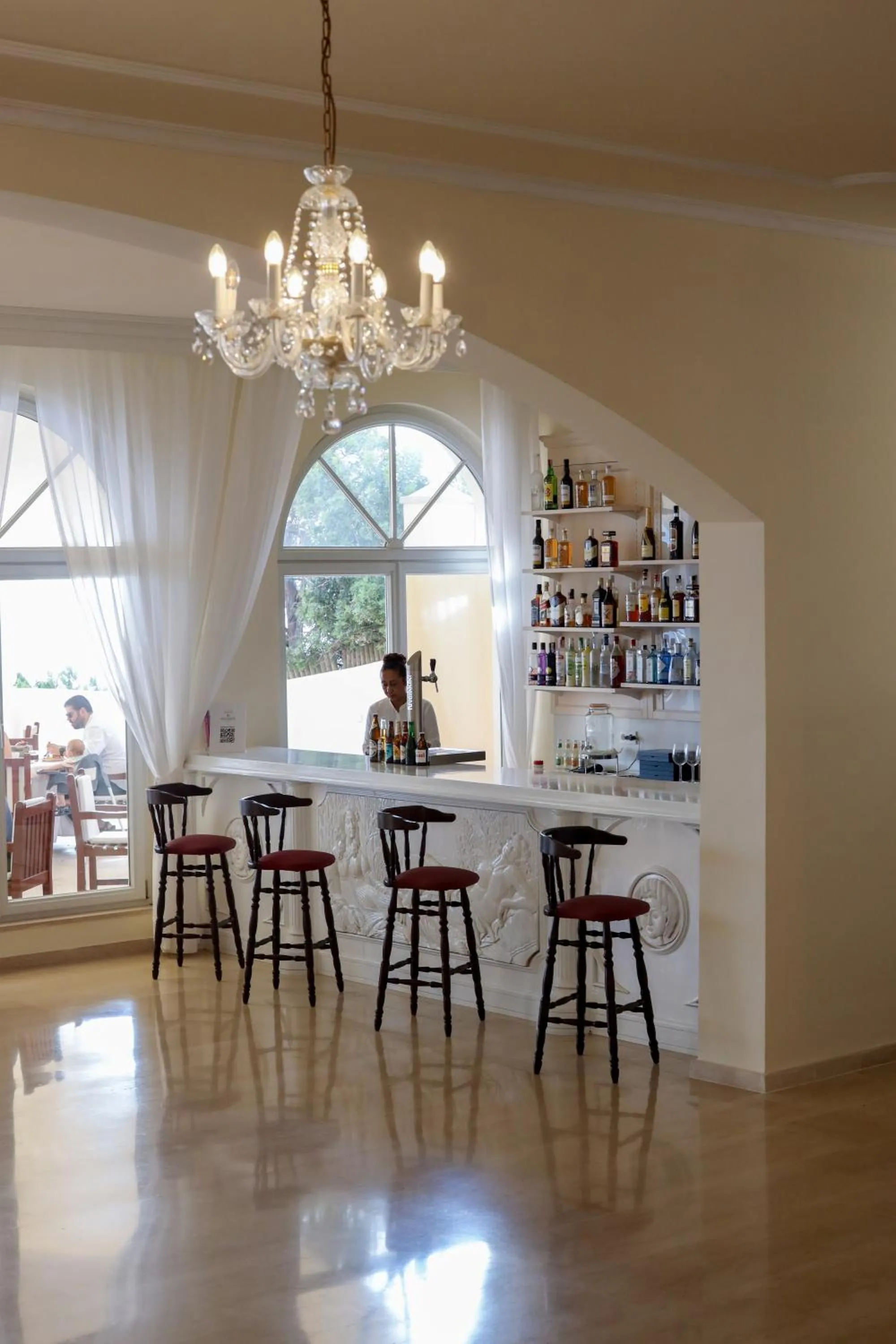 Lounge or bar in Grand Hotel Palladium Santa Eulalia del Rio