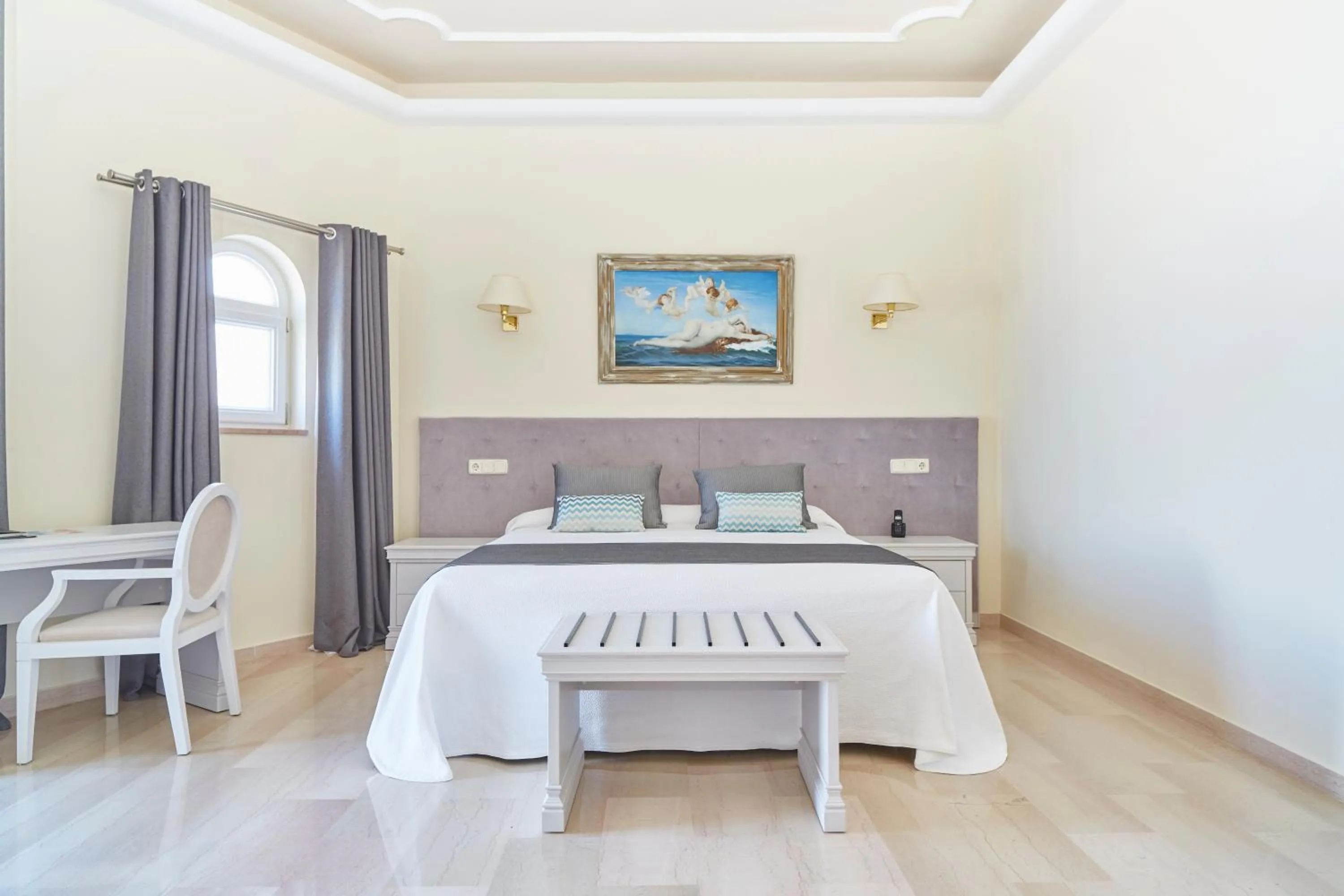 Bedroom, Bed in Grand Hotel Palladium Santa Eulalia del Rio