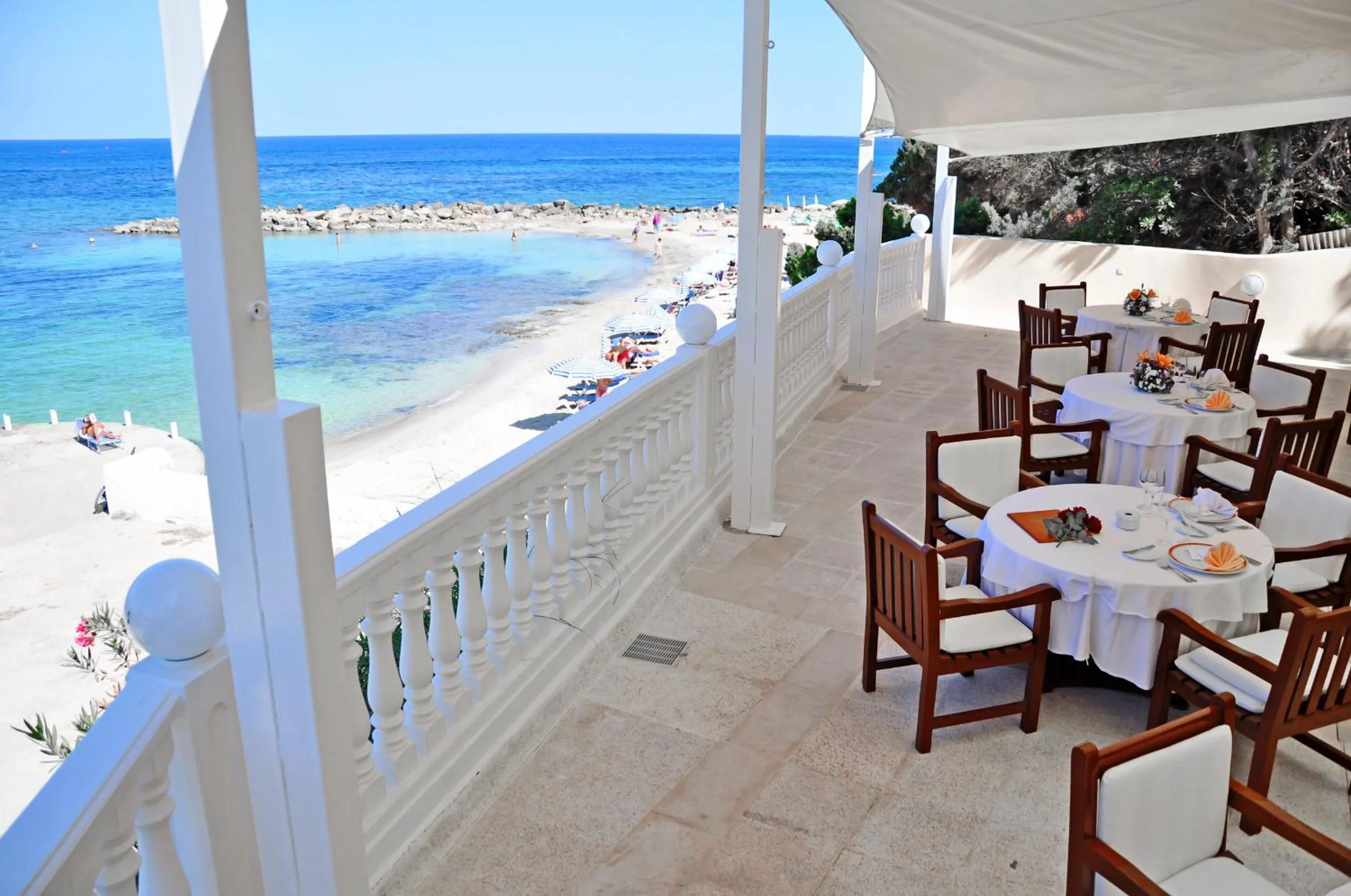 Beach in Grand Hotel Palladium Santa Eulalia del Rio