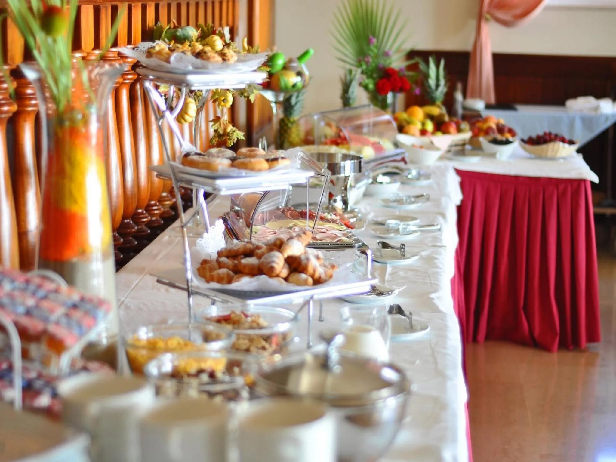 Continental breakfast in Grand Hotel Palladium Santa Eulalia del Rio