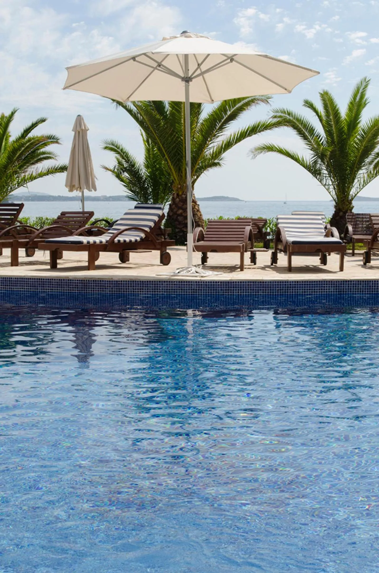Swimming pool in Grand Hotel Palladium Santa Eulalia del Rio