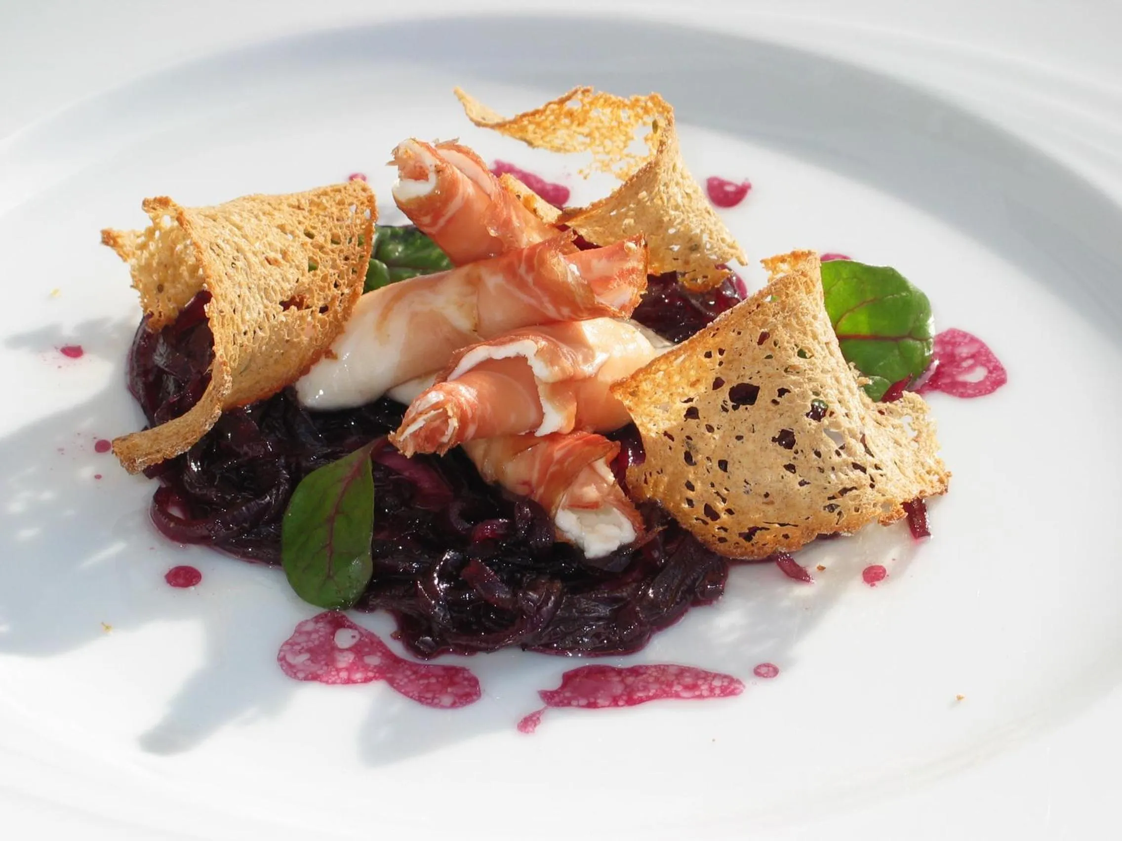 Food close-up in Parkhotel Sole Paradiso