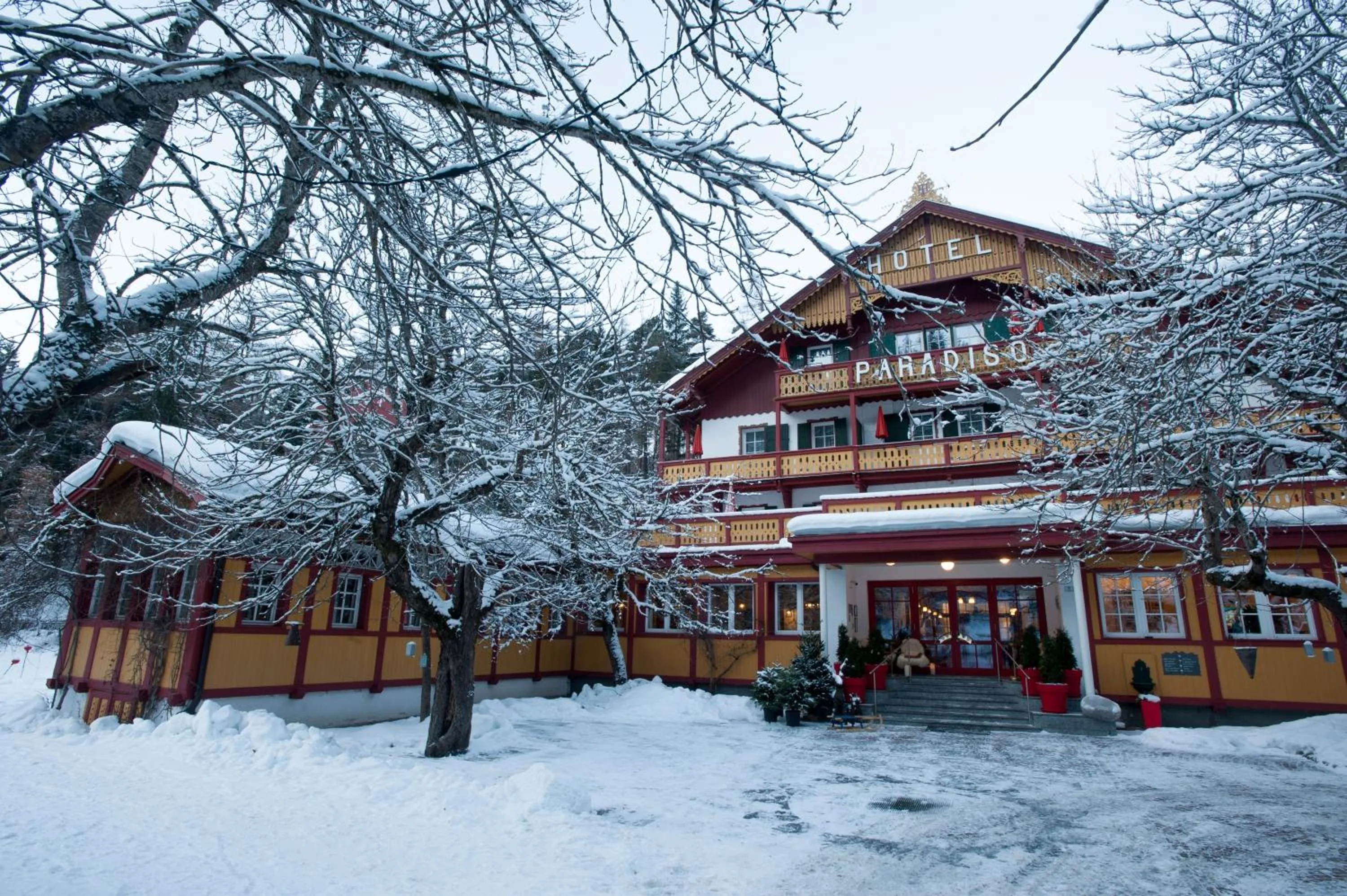 Facade/entrance in Parkhotel Sole Paradiso