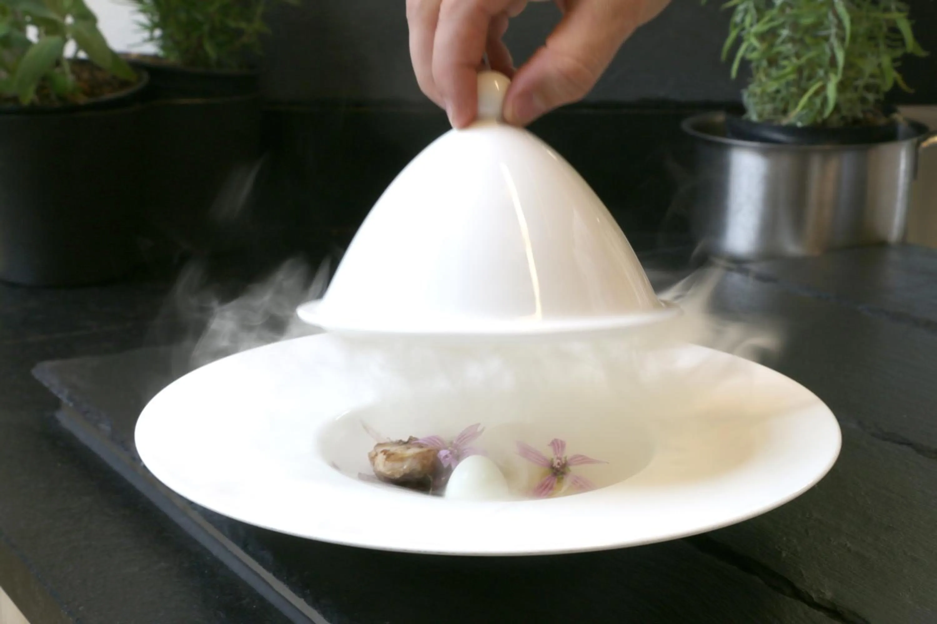 Food close-up in Parkhotel Sole Paradiso