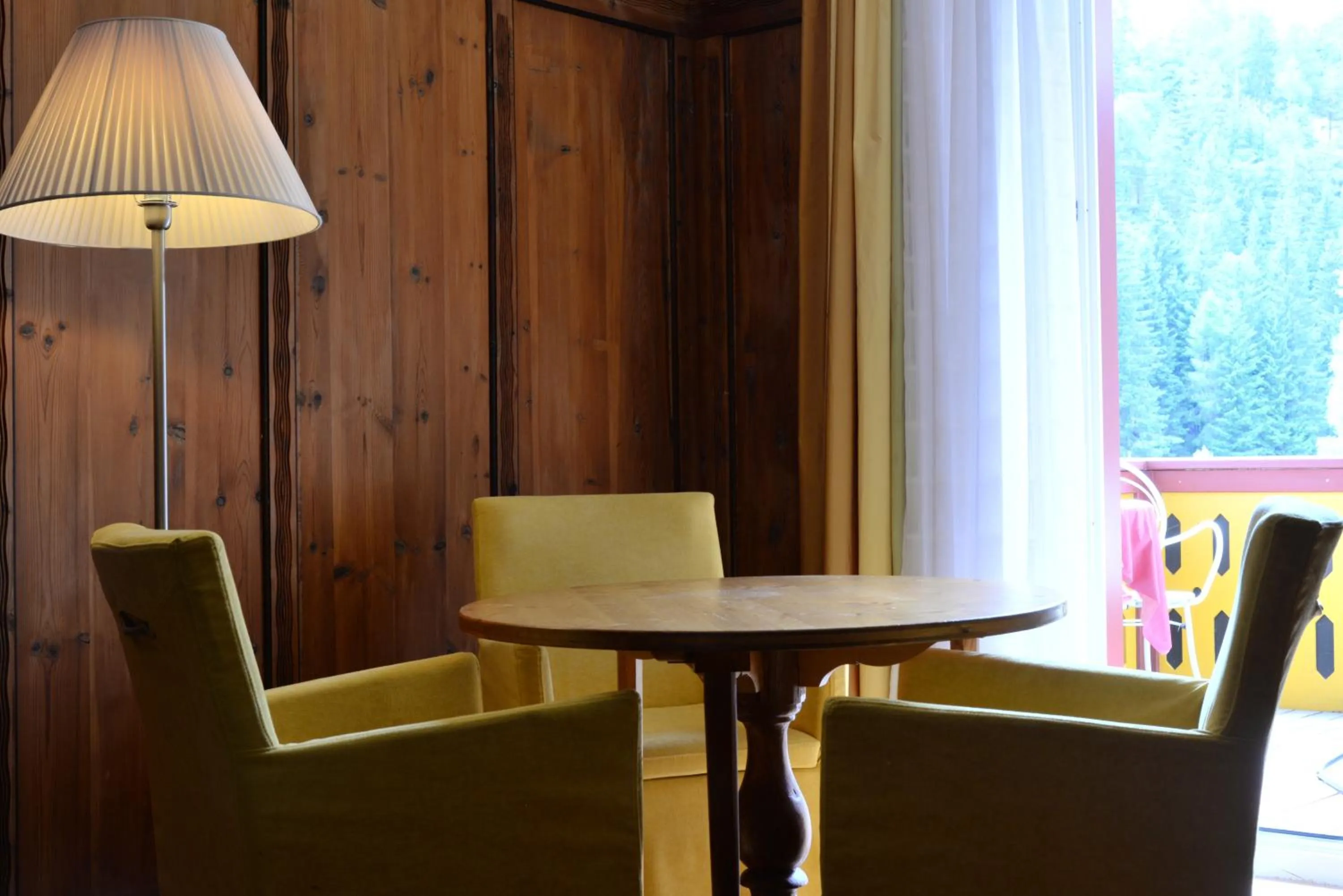 Seating area in Parkhotel Sole Paradiso