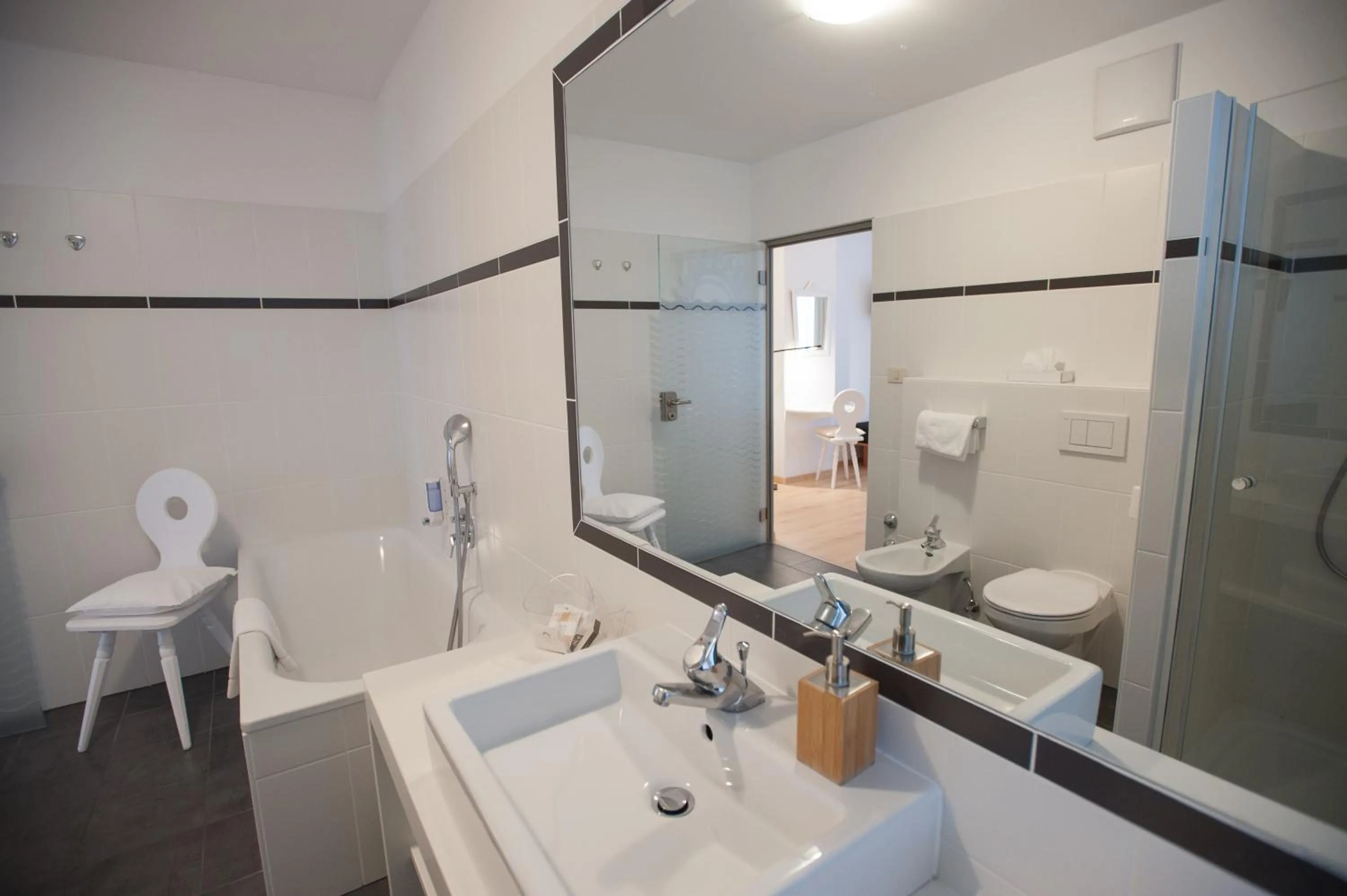 Bathroom in Parkhotel Sole Paradiso