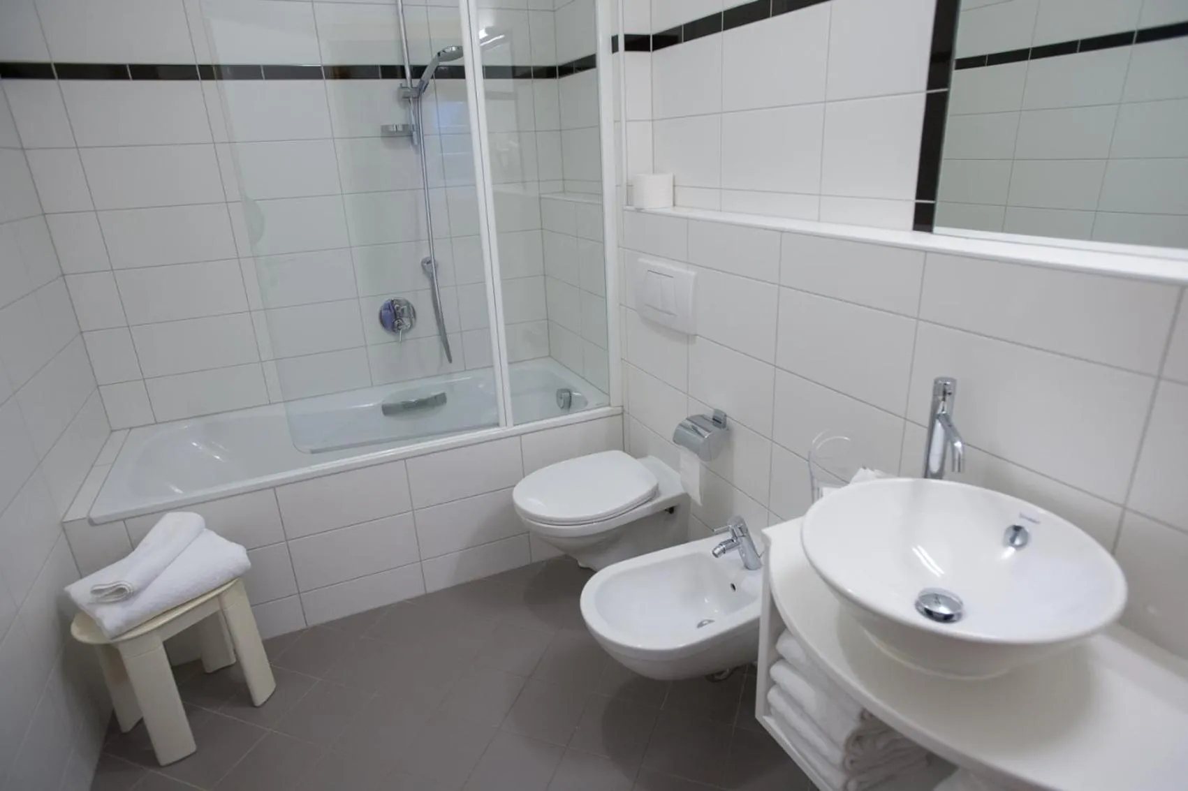 Shower in Parkhotel Sole Paradiso