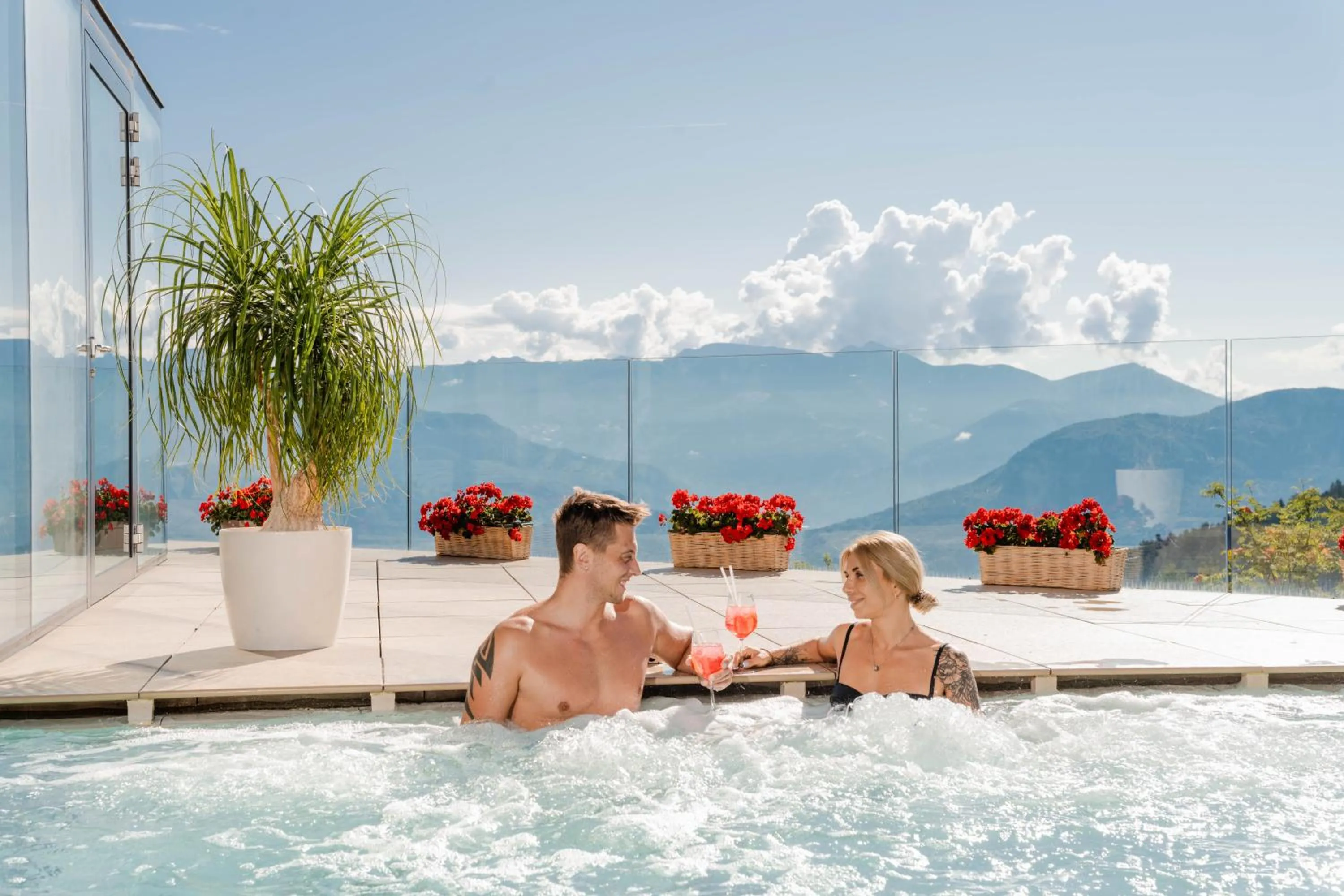 Hot Tub in Hotel Monte Bondone