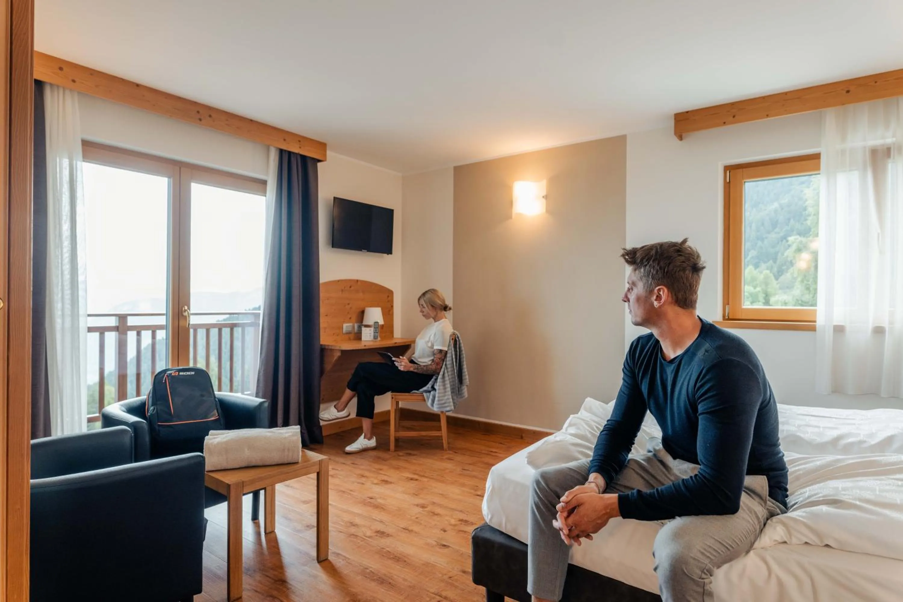 TV and multimedia, Bed in Hotel Monte Bondone