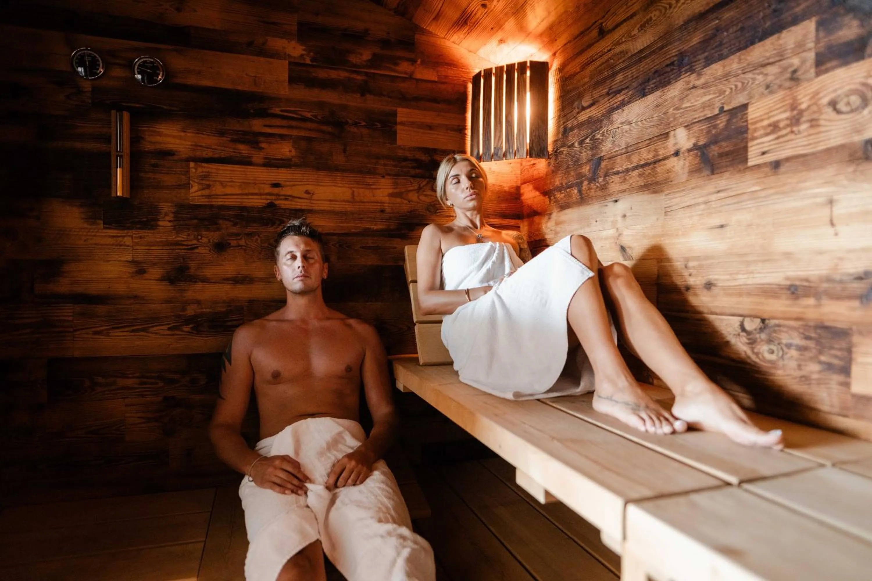 Sauna in Hotel Monte Bondone