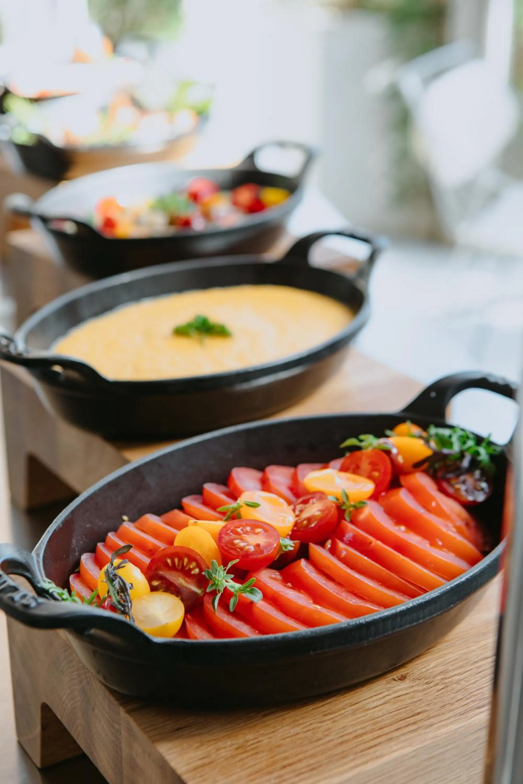 Buffet breakfast in Sezz Saint-Tropez