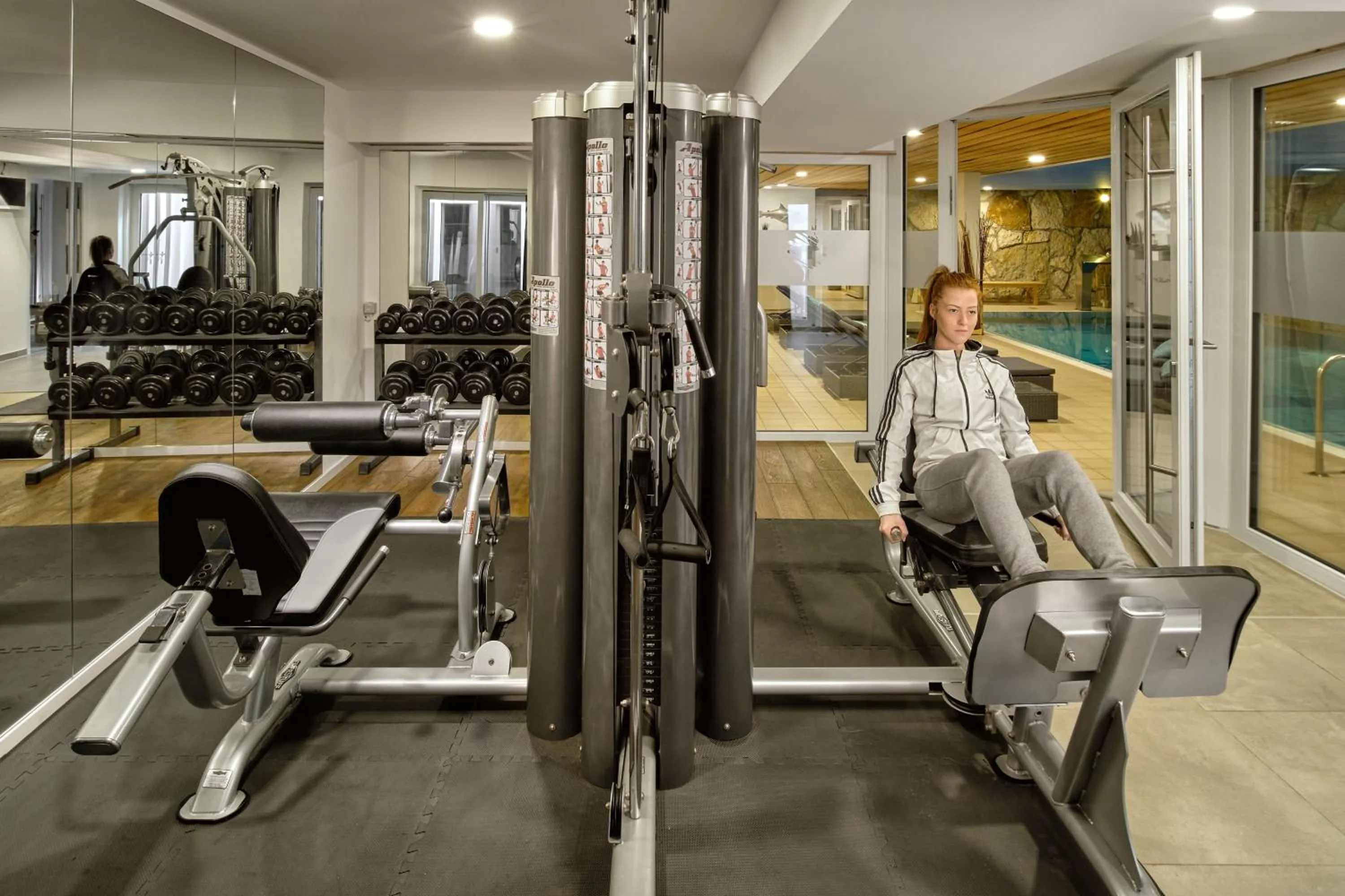 Fitness centre/facilities in Neo Hotel Linde Esslingen