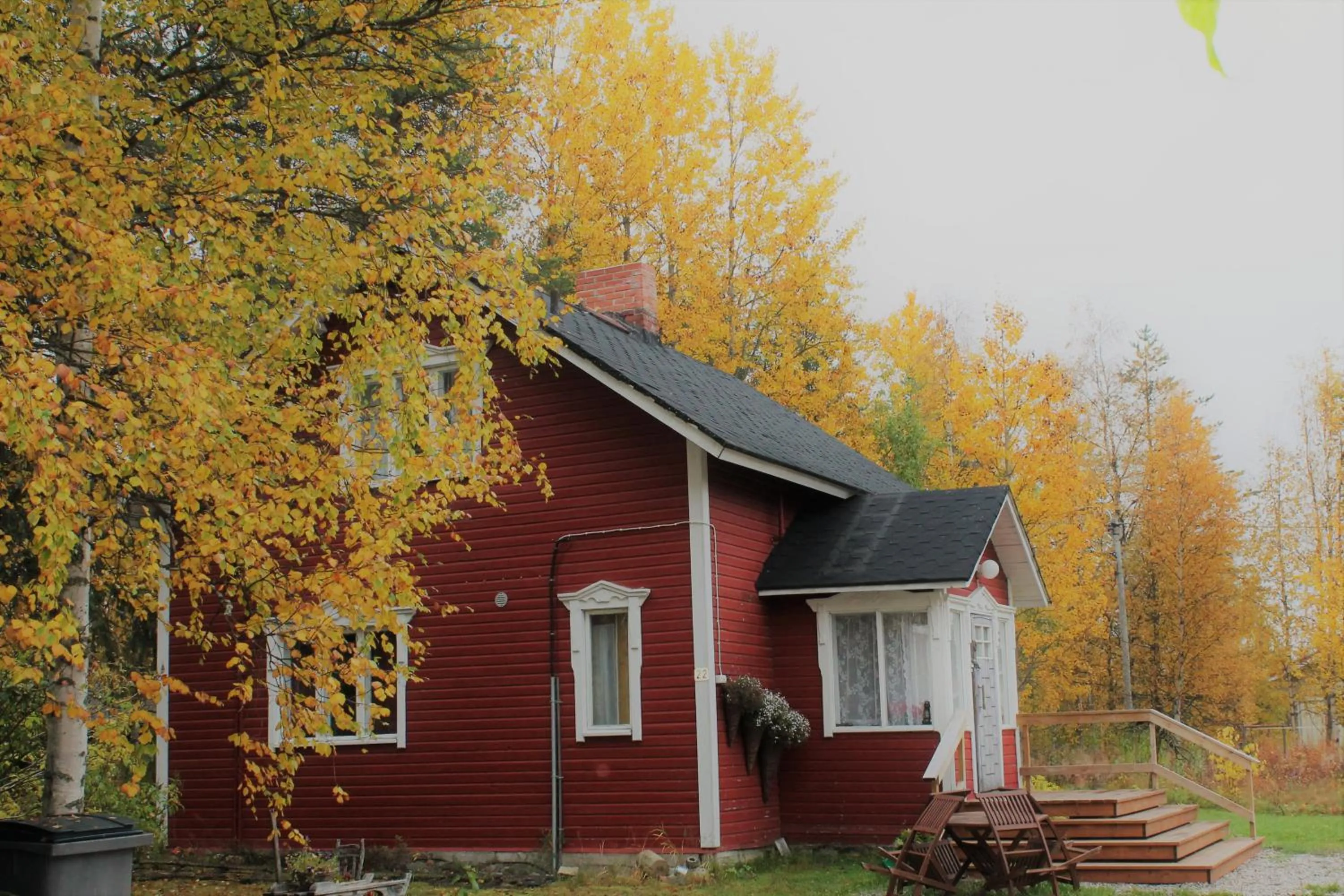Facade/entrance in Villa Havula