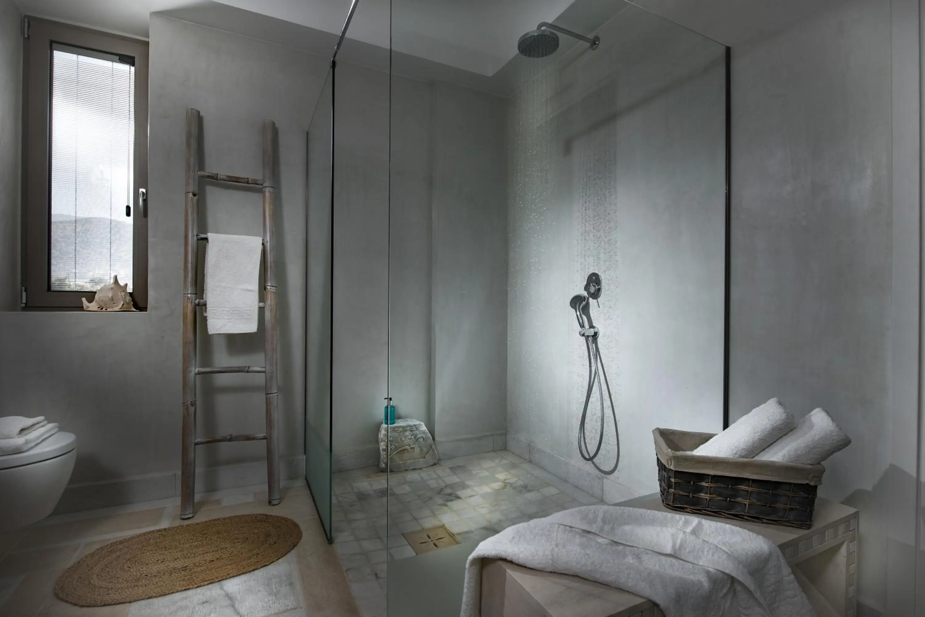 Shower in Sunvillage Malia Boutique Hotel and Suites