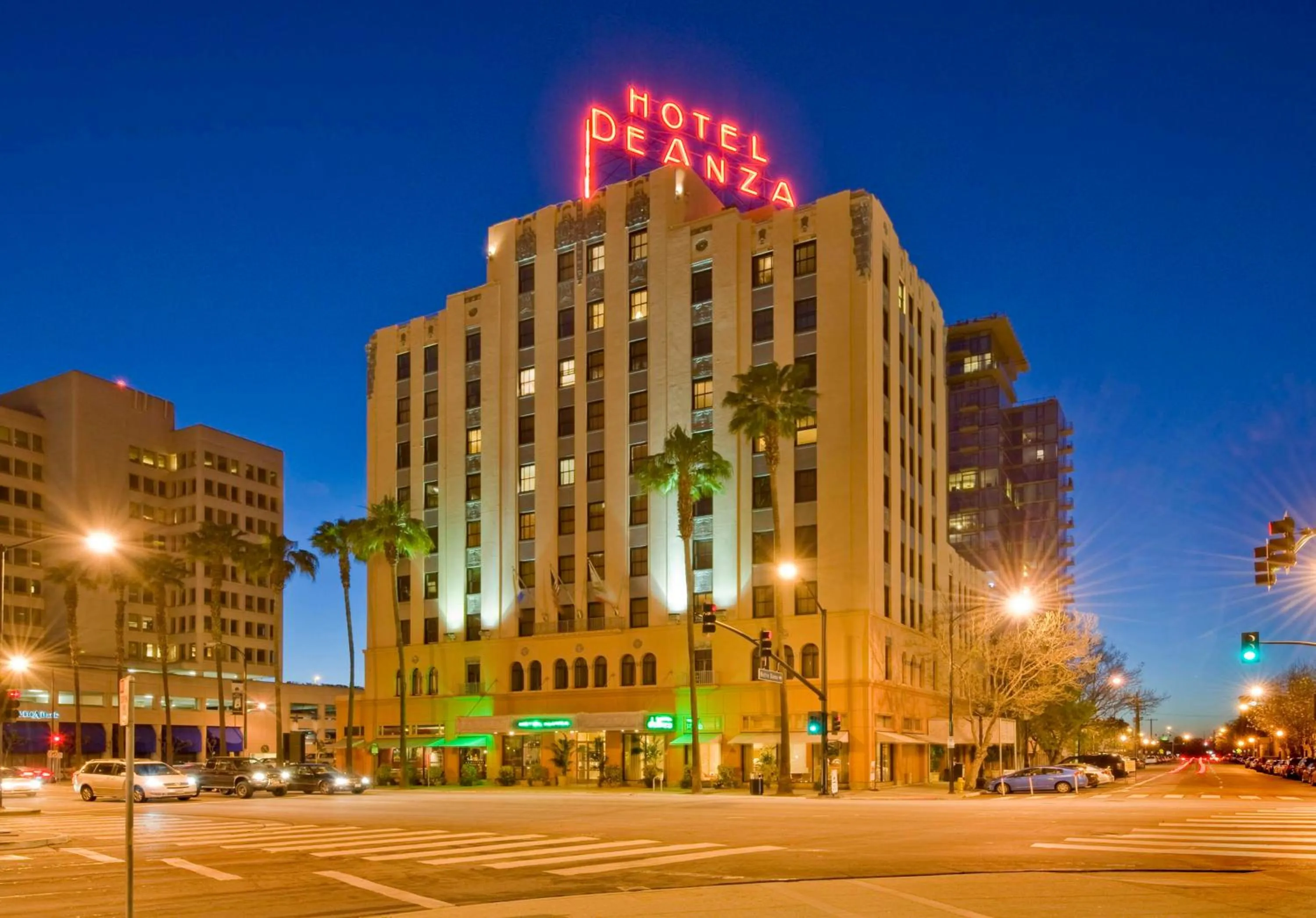 Property building in Hotel De Anza