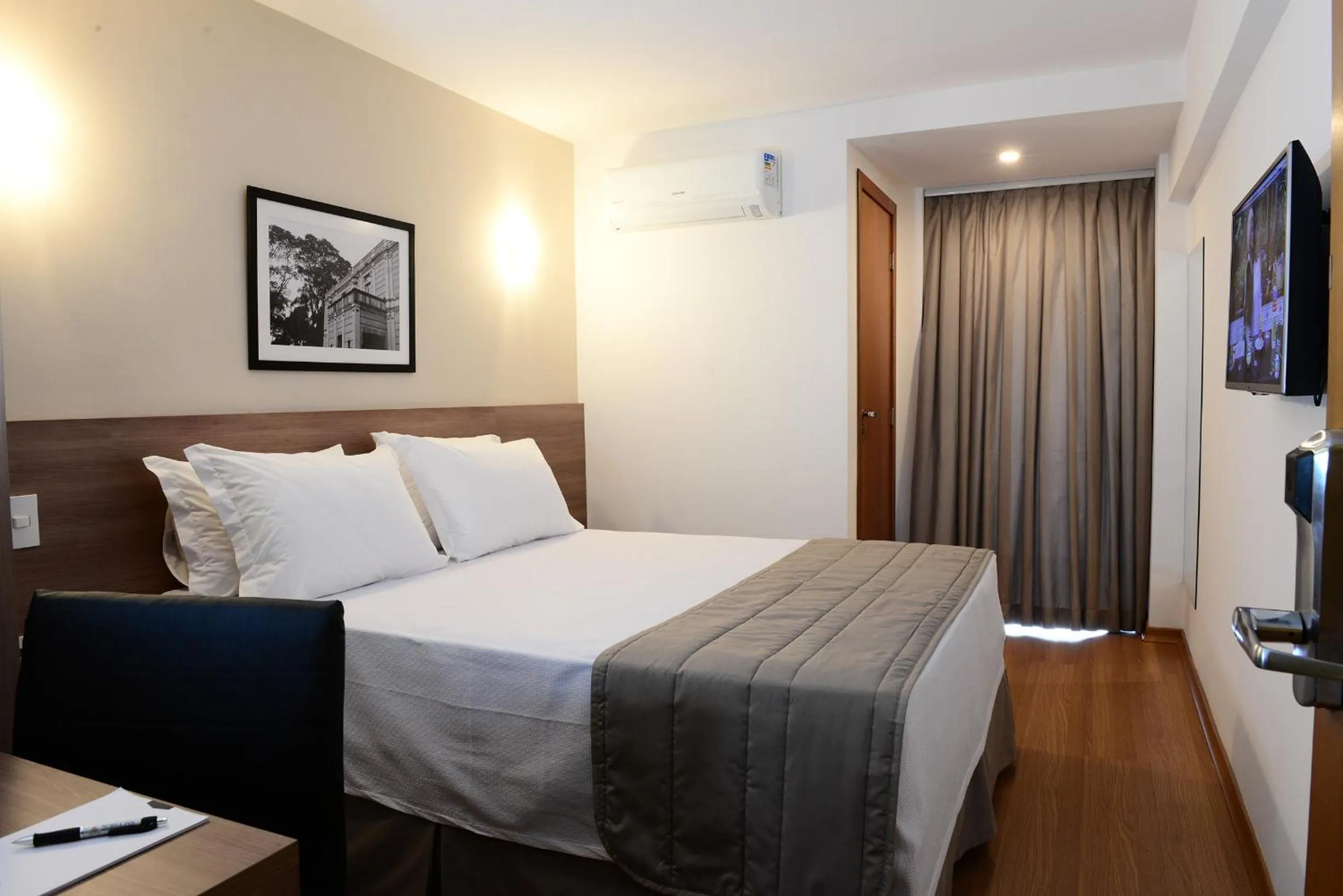 Bed in Nobile Hotel Juiz de Fora