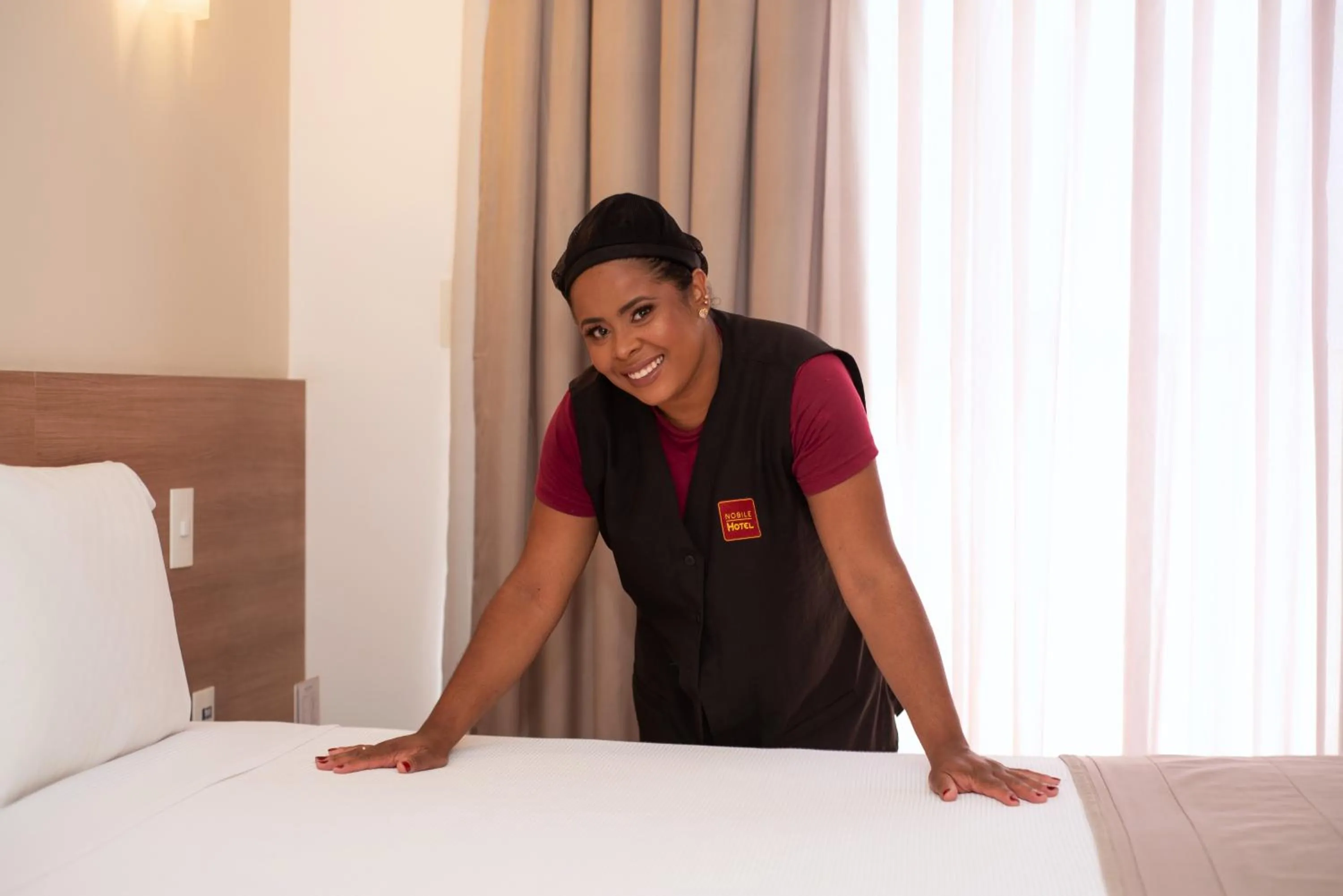 Staff, Bed in Nobile Hotel Juiz de Fora